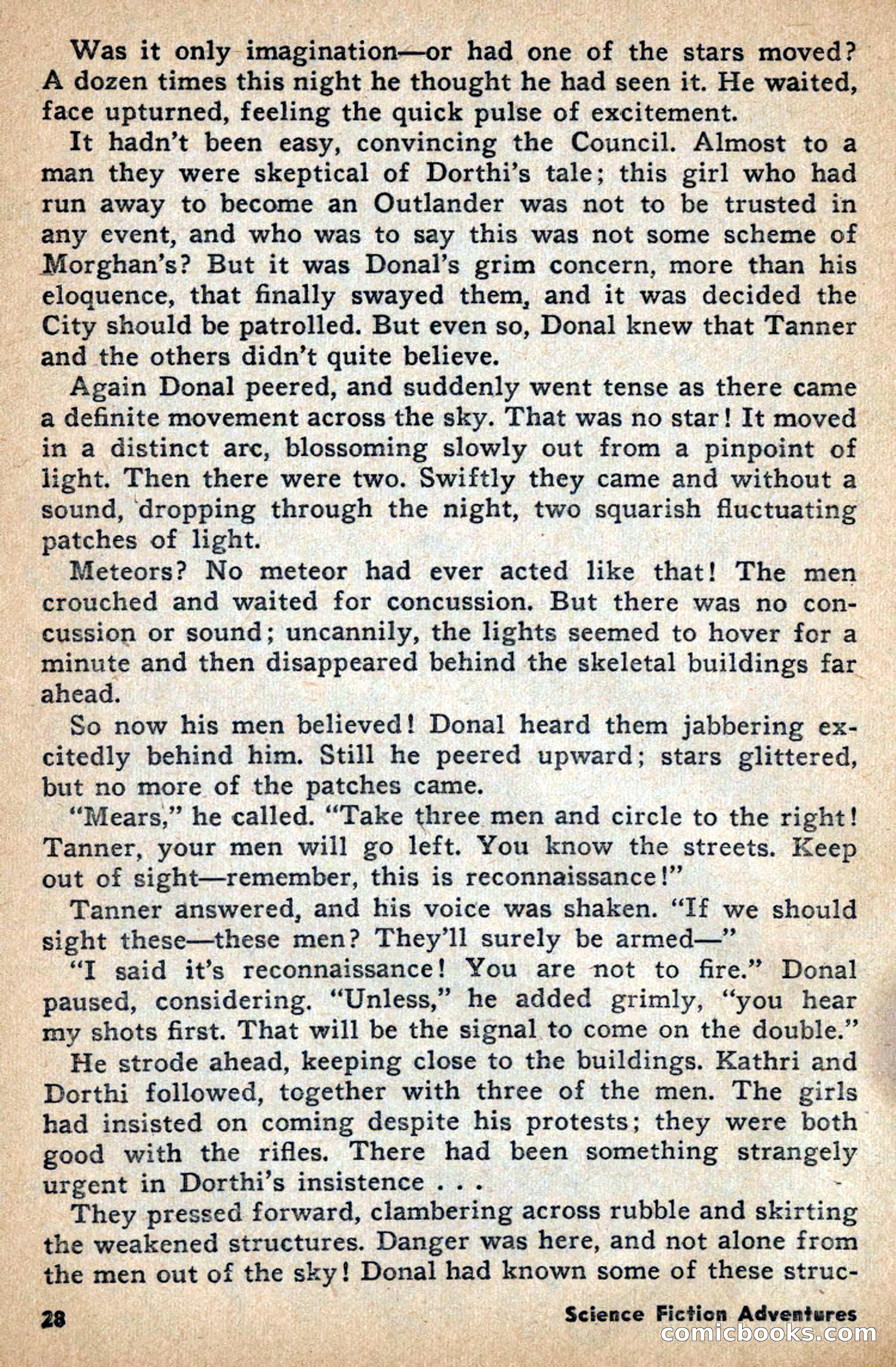 Science Fiction Adventures, April 1957 — page 28 of 132