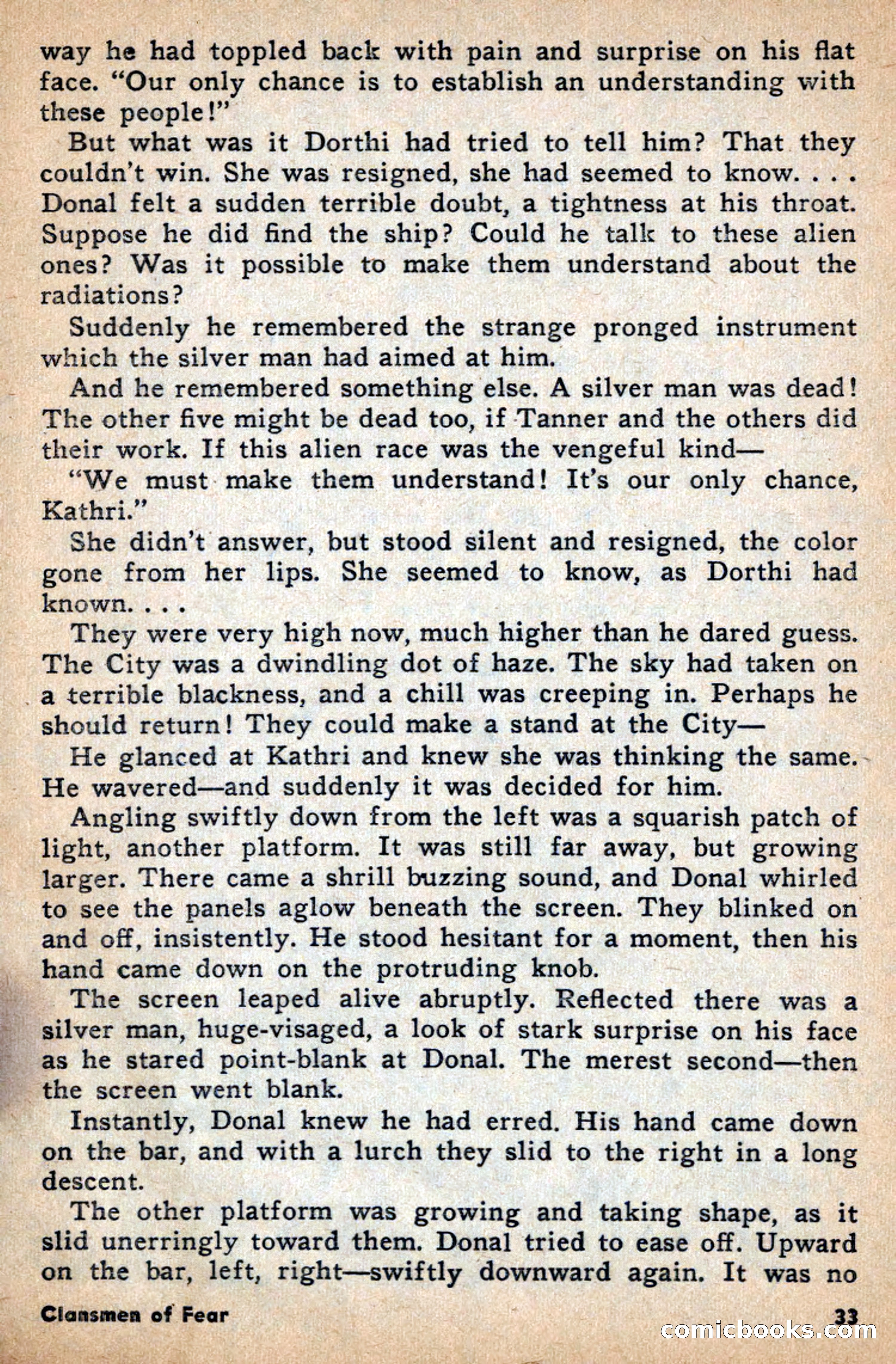 Science Fiction Adventures, April 1957 — page 33 of 132