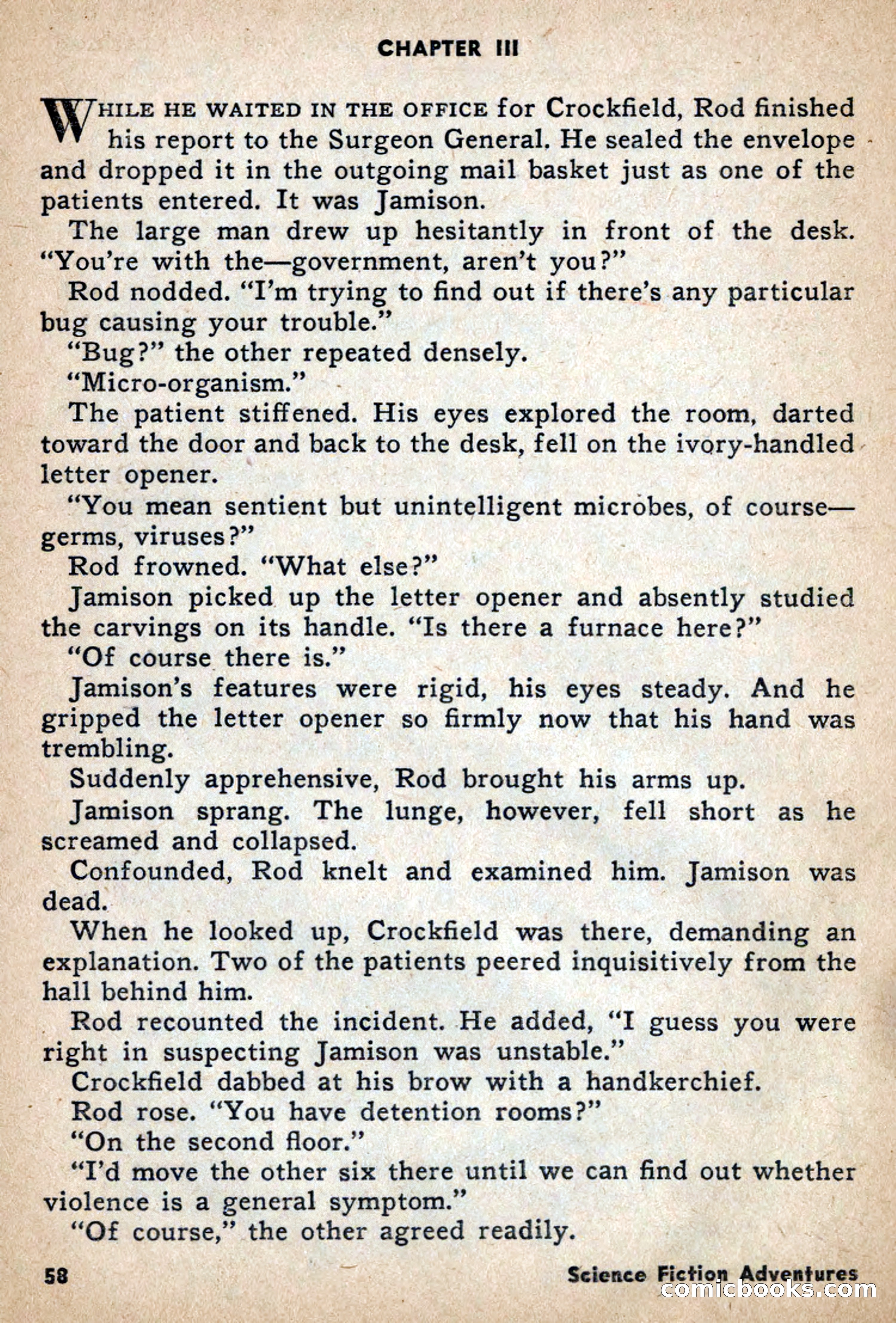 Science Fiction Adventures, April 1957 — page 58 of 132
