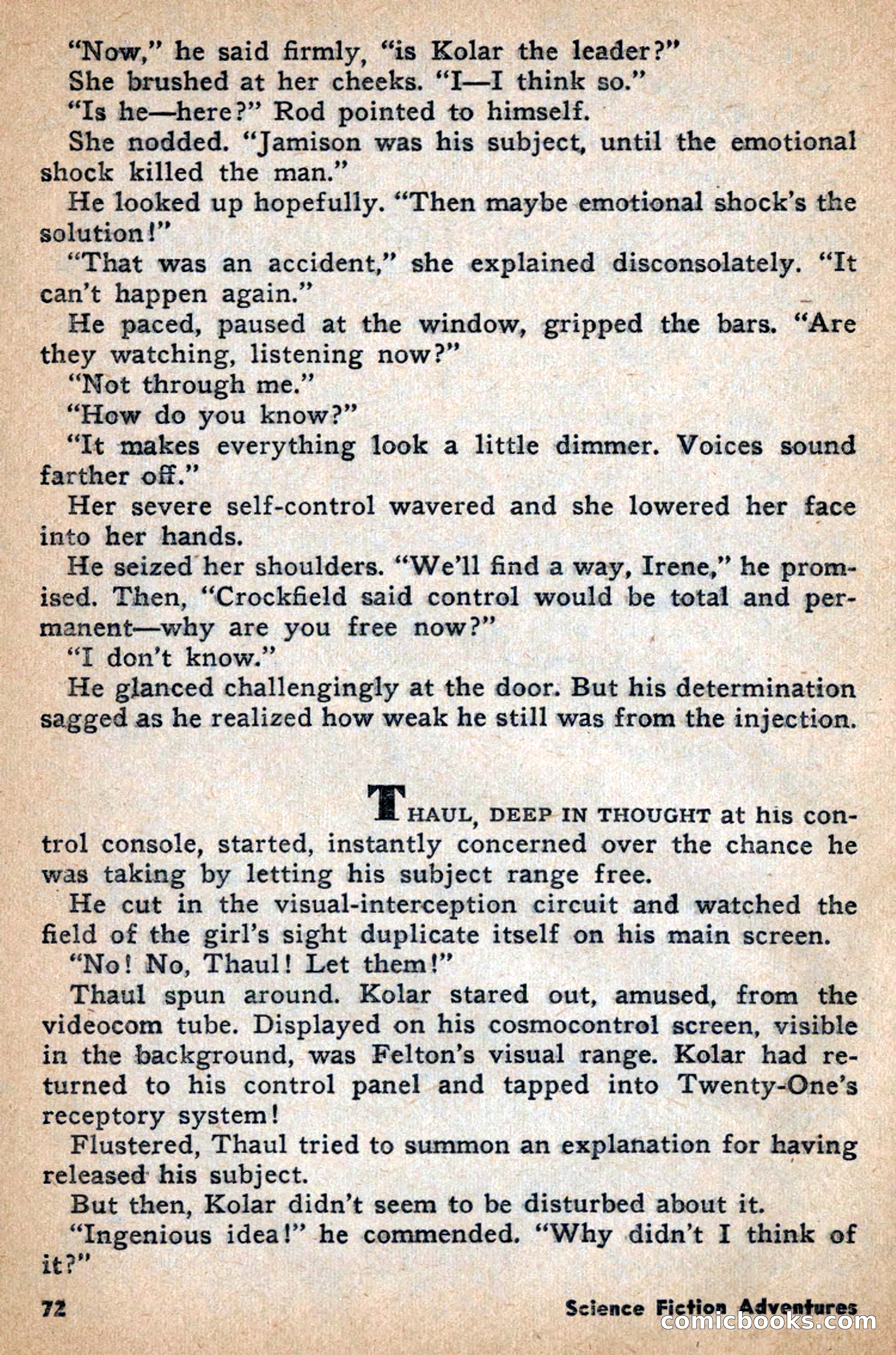Science Fiction Adventures, April 1957 — page 72 of 132