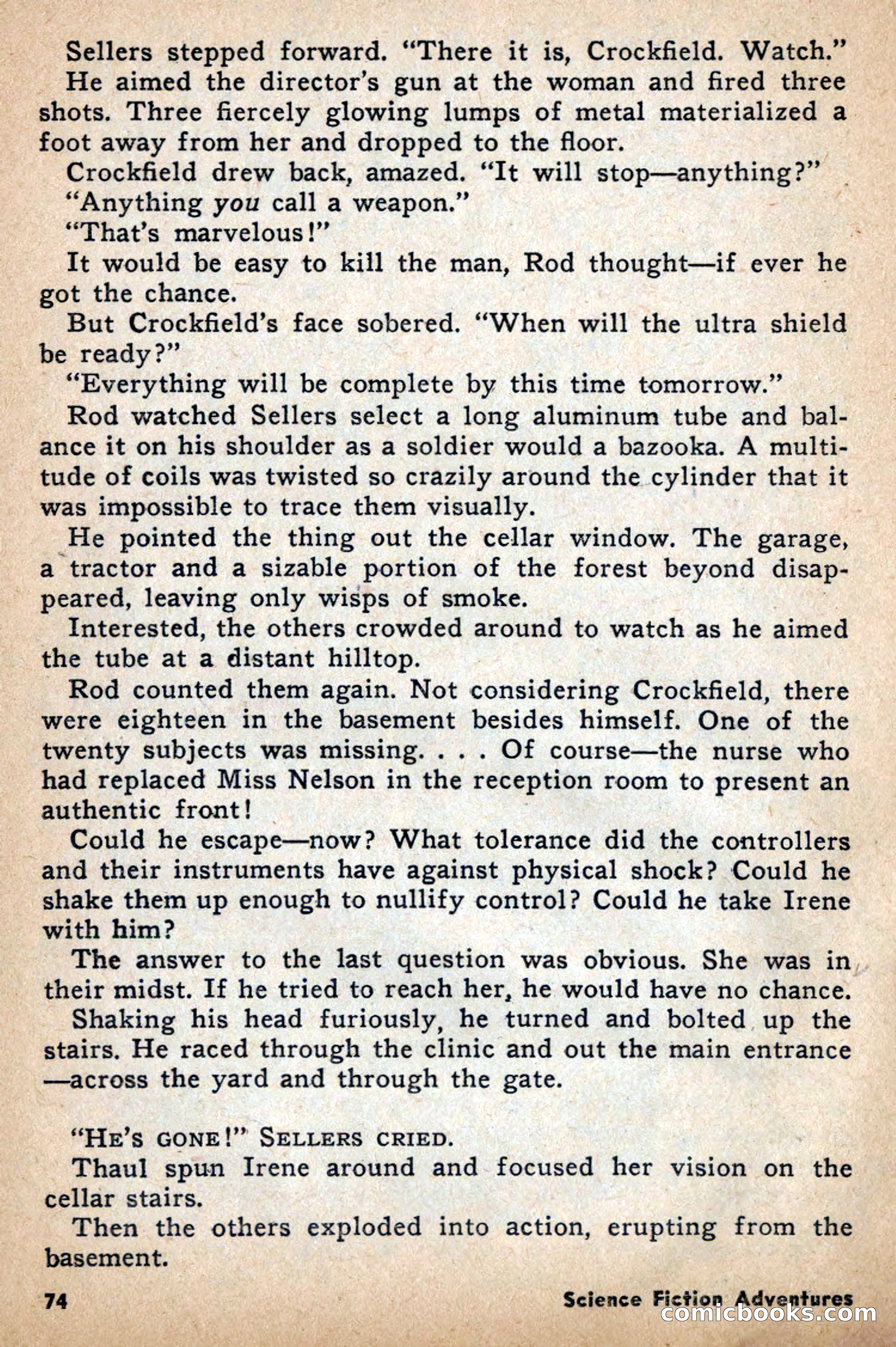 Science Fiction Adventures, April 1957 — page 74 of 132