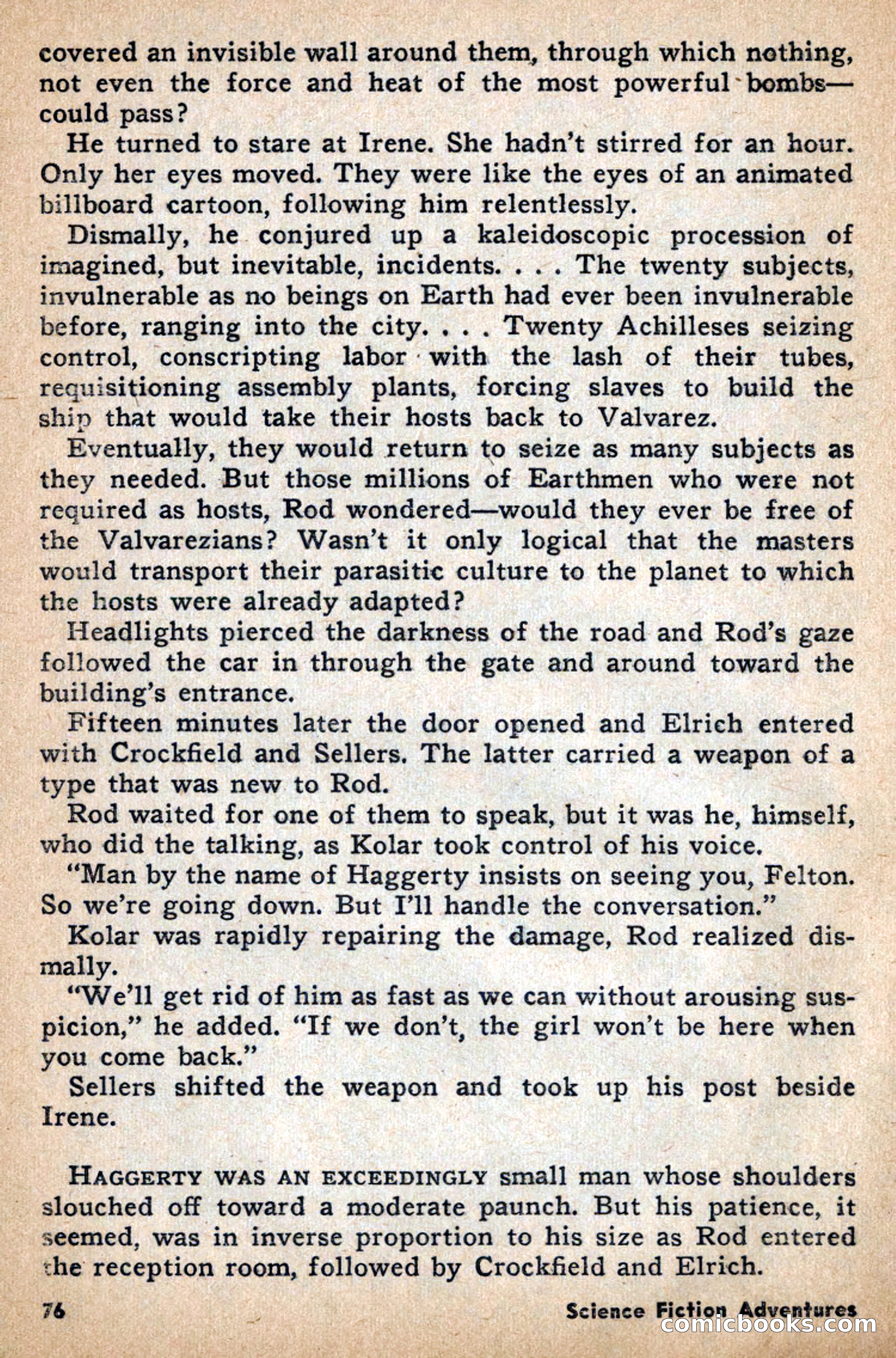 Science Fiction Adventures, April 1957 — page 76 of 132