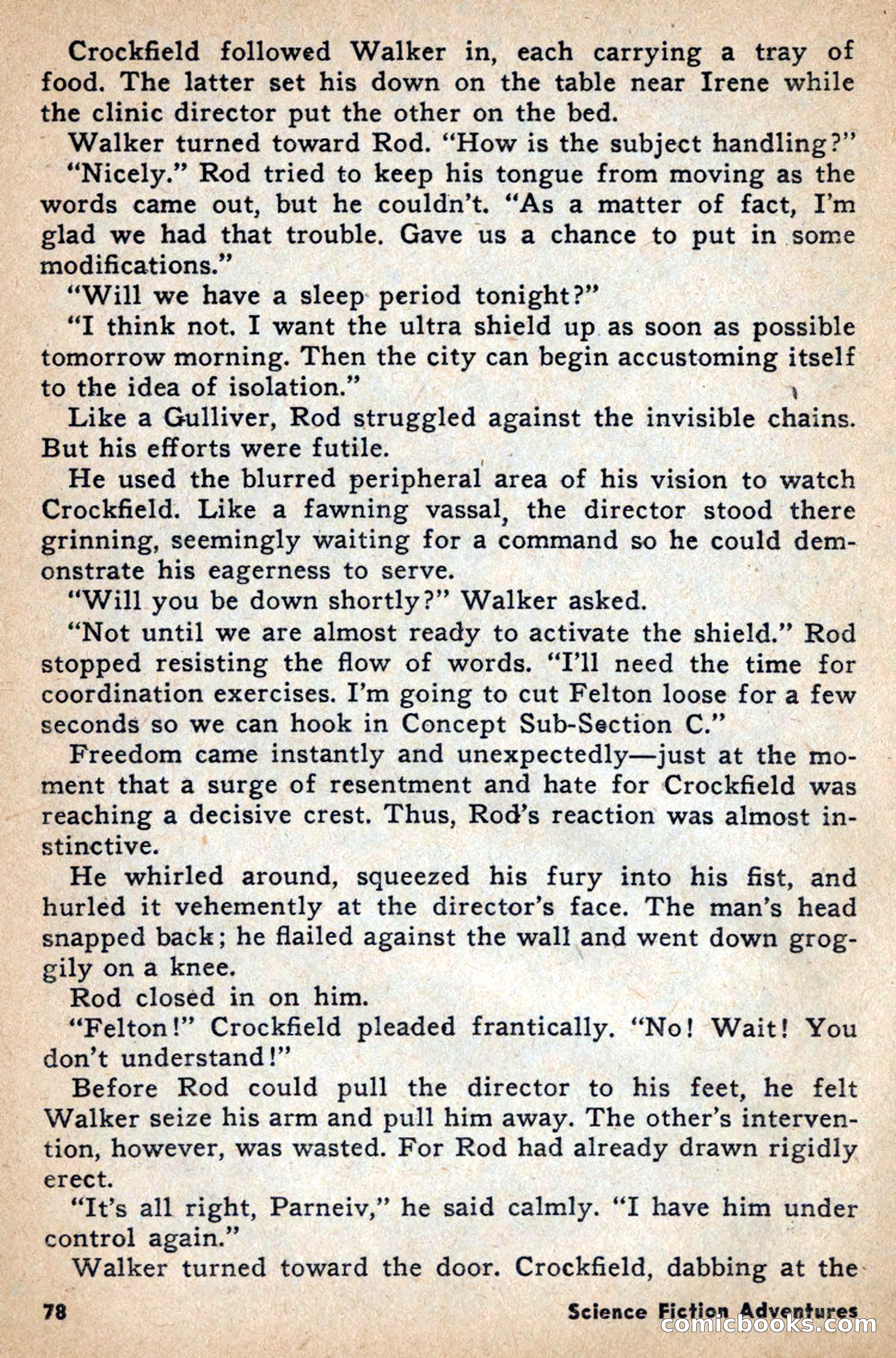 Science Fiction Adventures, April 1957 — page 78 of 132