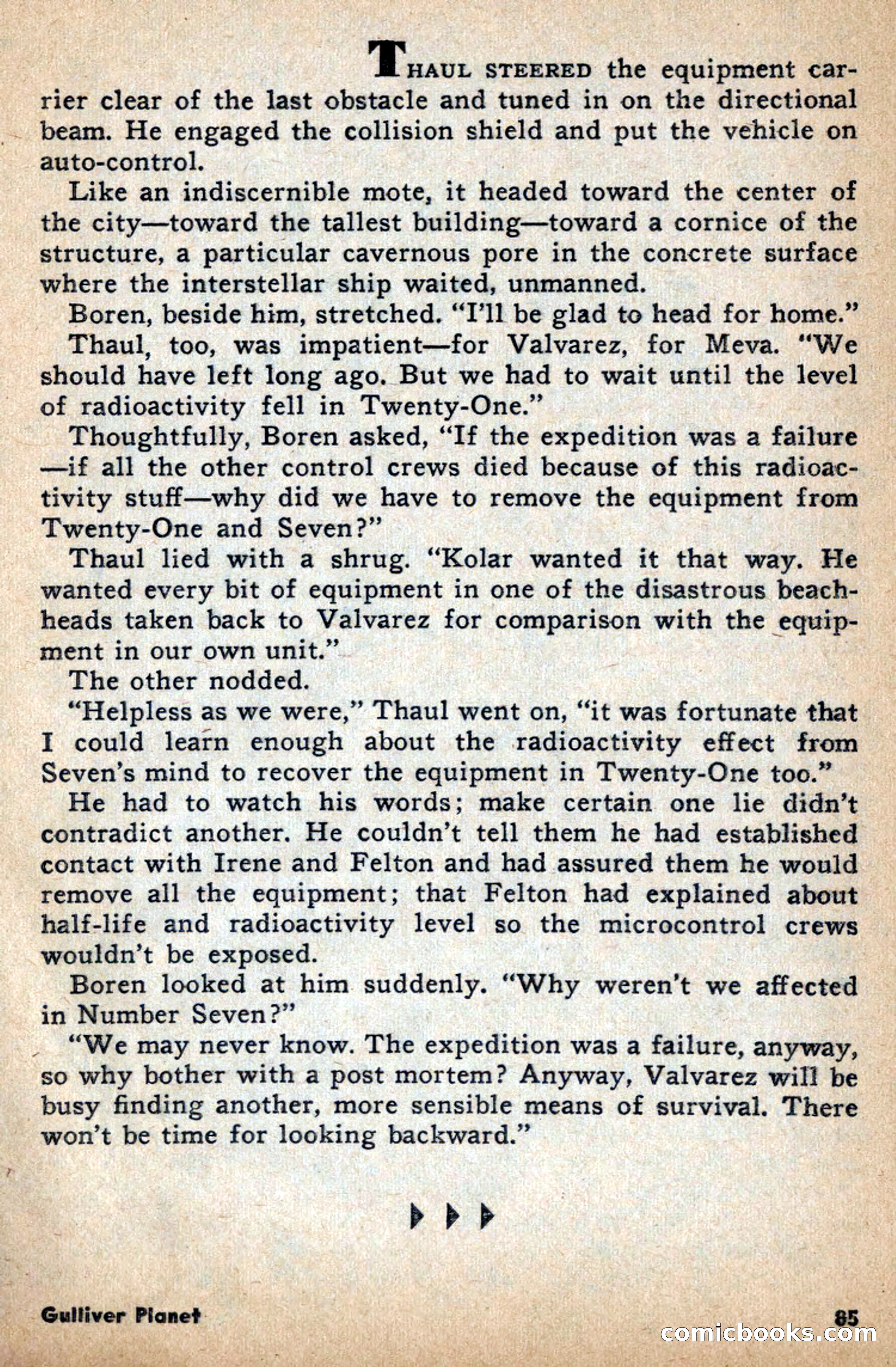 Science Fiction Adventures, April 1957 — page 85 of 132