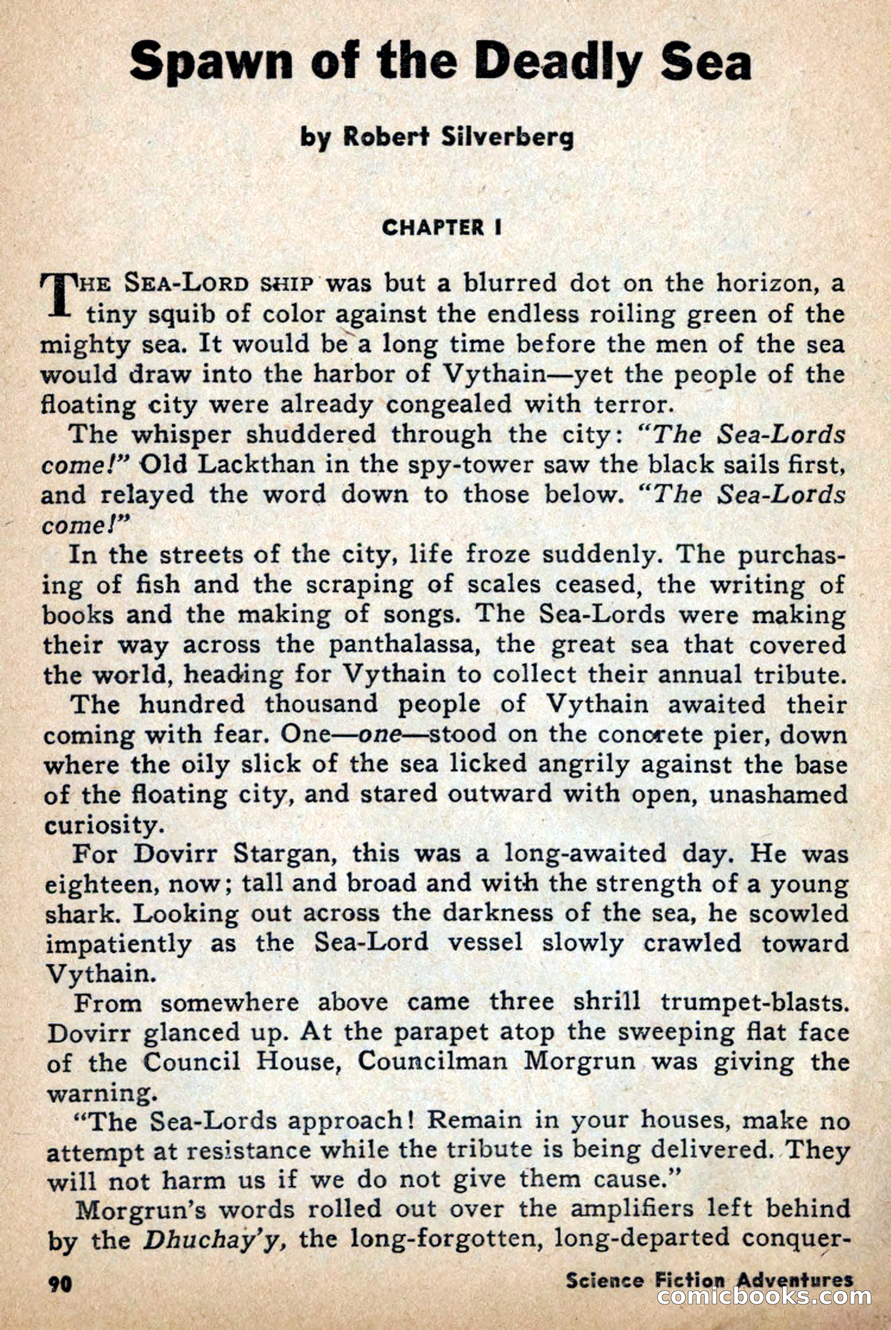 Science Fiction Adventures, April 1957 — page 90 of 132