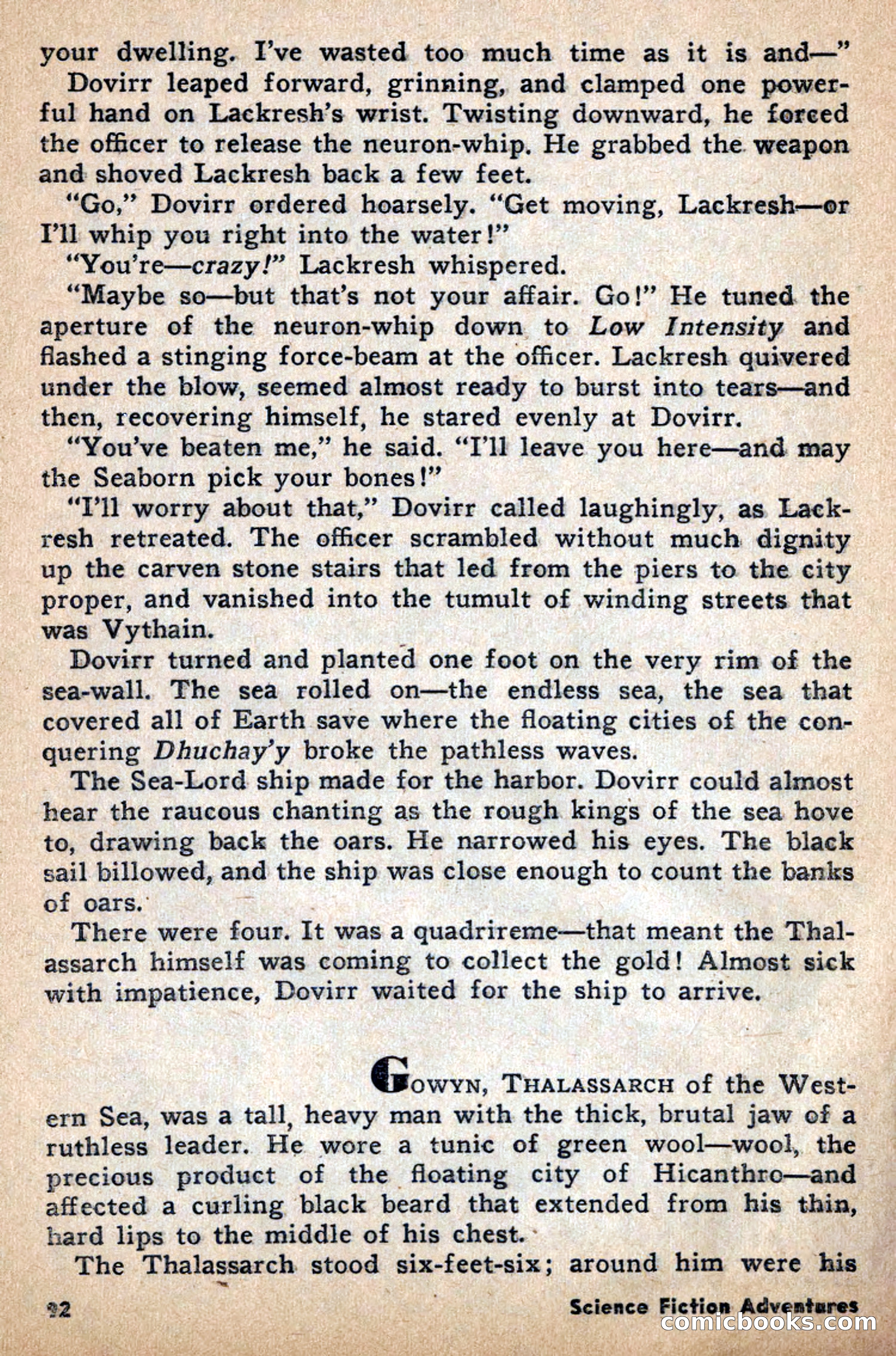 Science Fiction Adventures, April 1957 — page 92 of 132