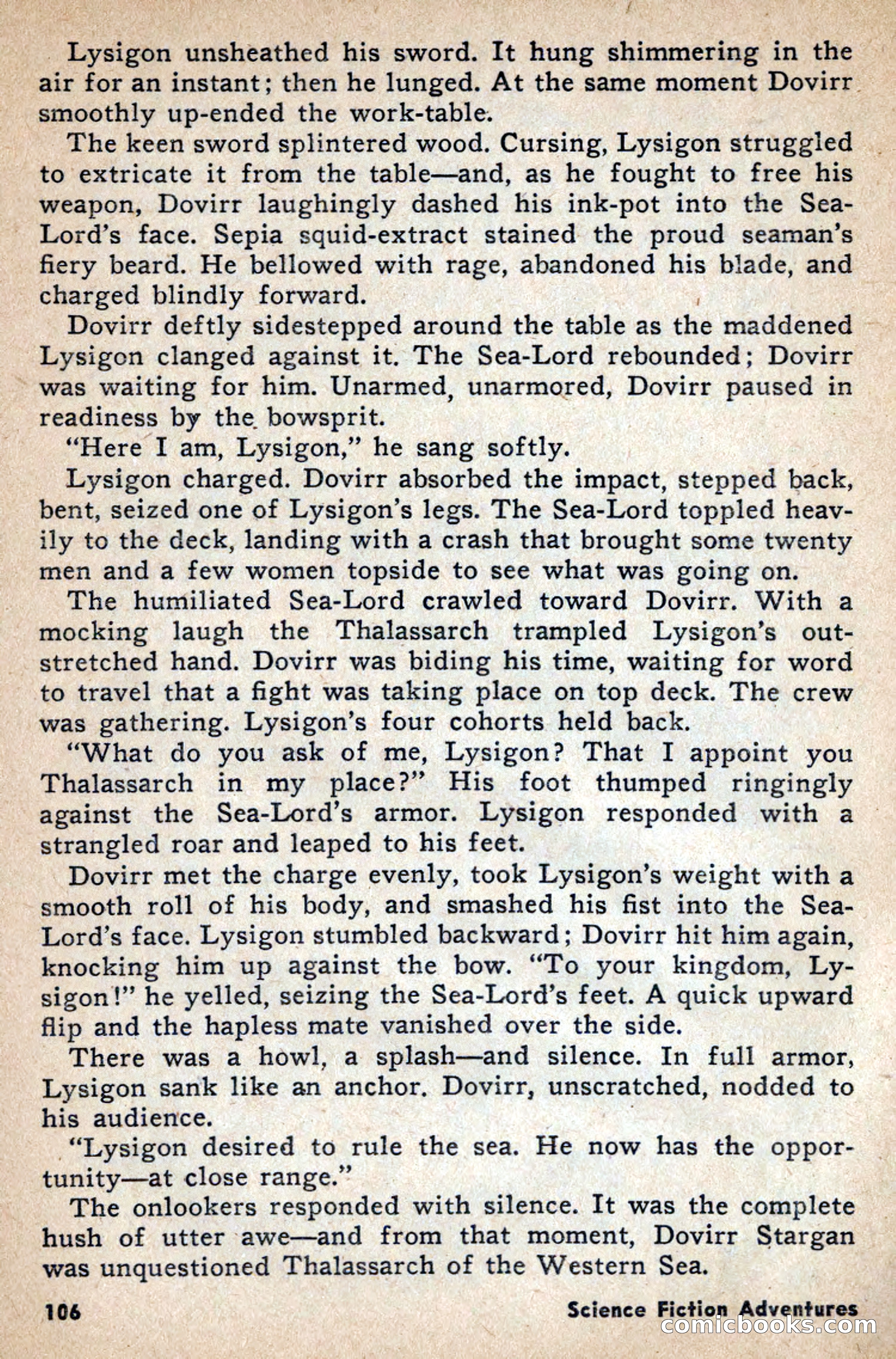 Science Fiction Adventures, April 1957 — page 106 of 132