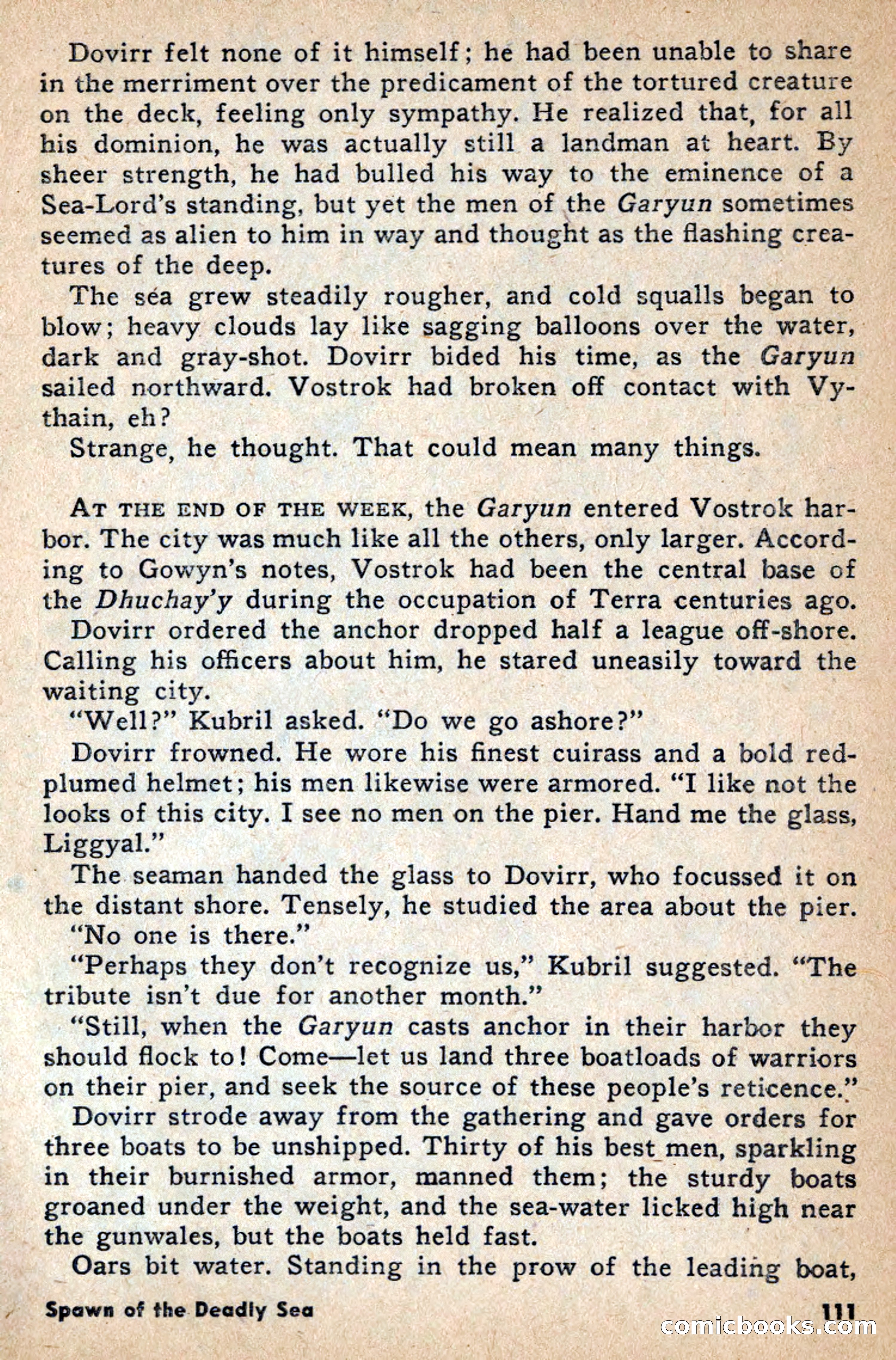 Science Fiction Adventures, April 1957 — page 111 of 132