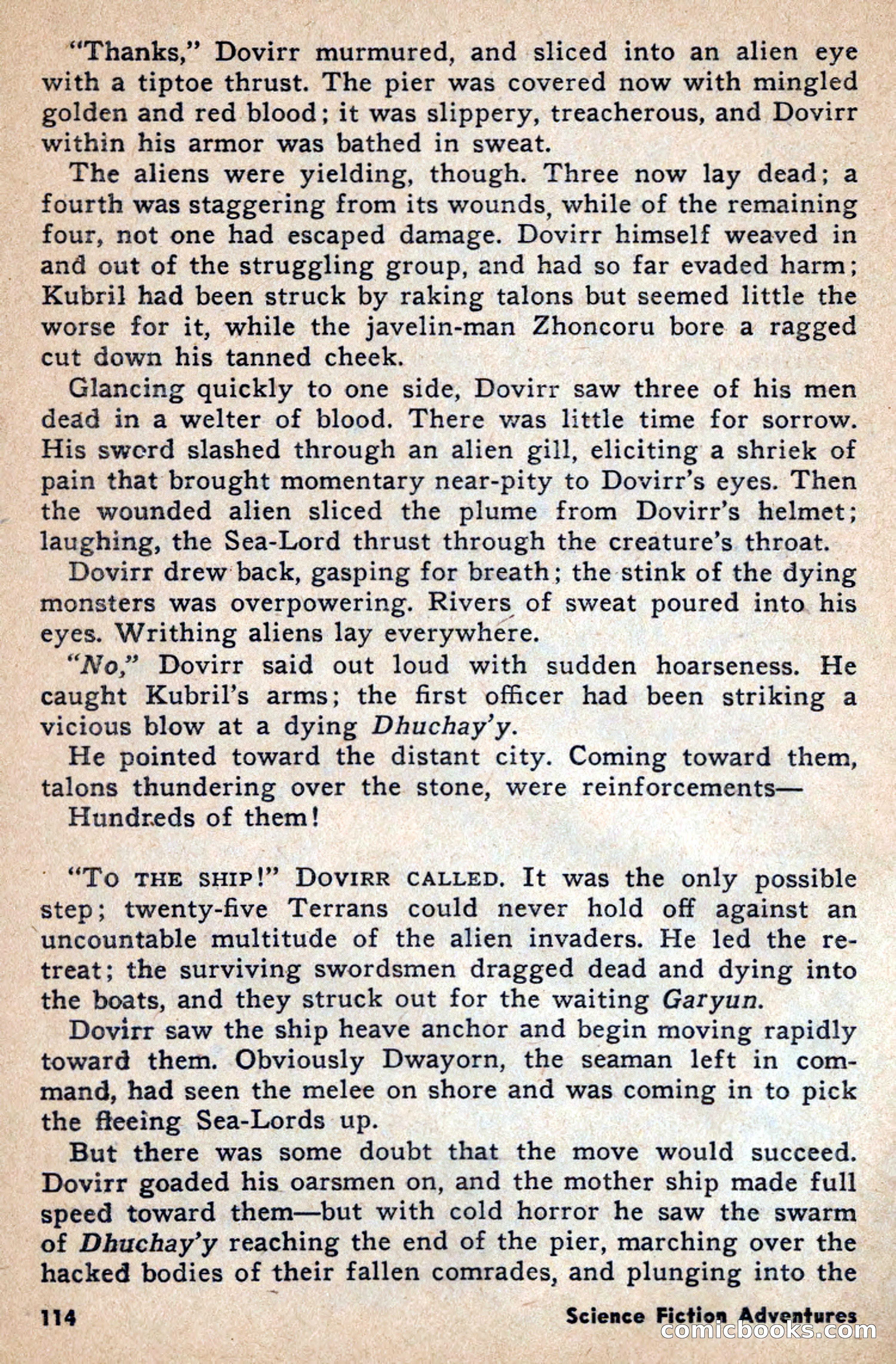 Science Fiction Adventures, April 1957 — page 114 of 132
