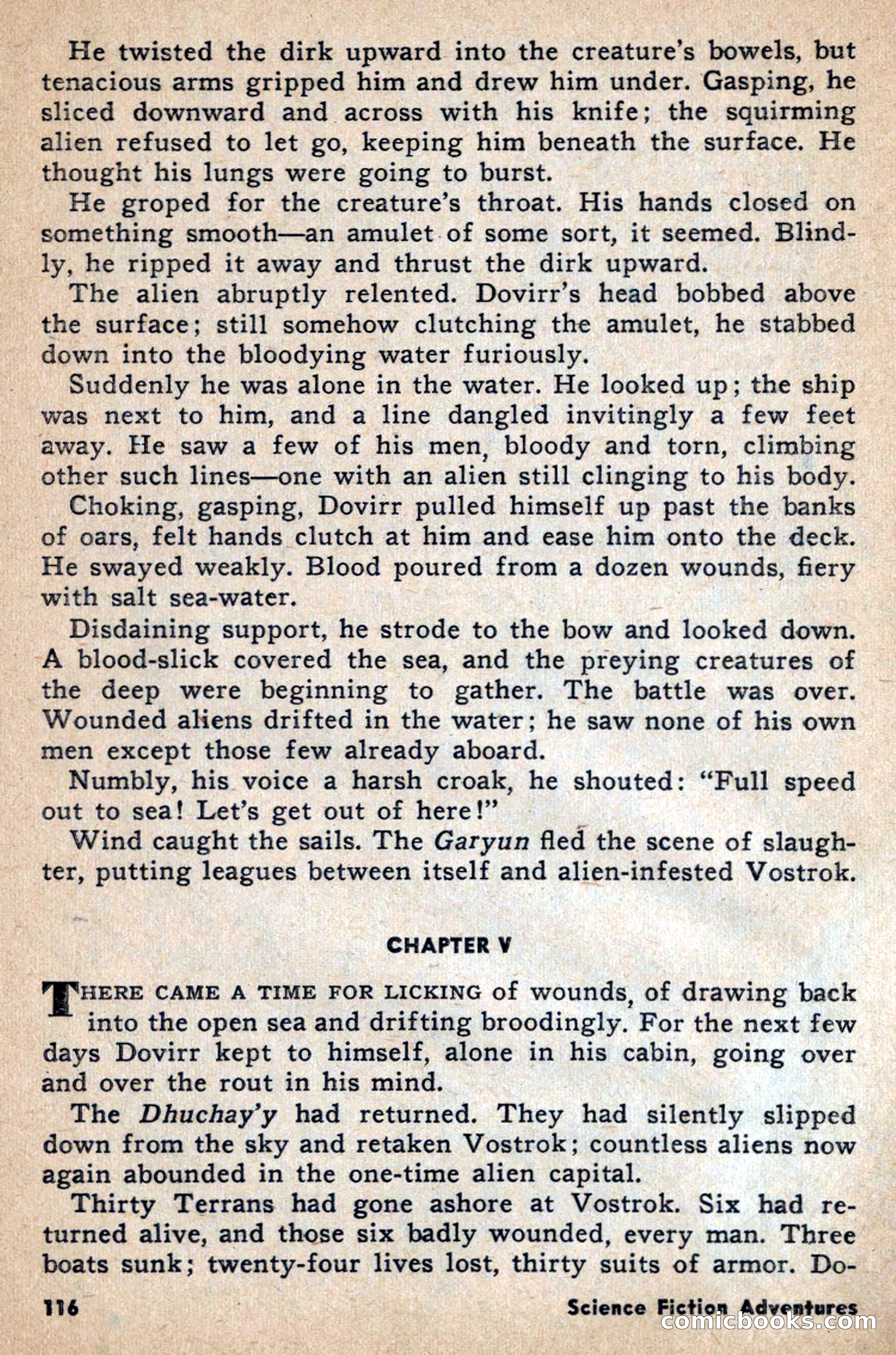Science Fiction Adventures, April 1957 — page 116 of 132