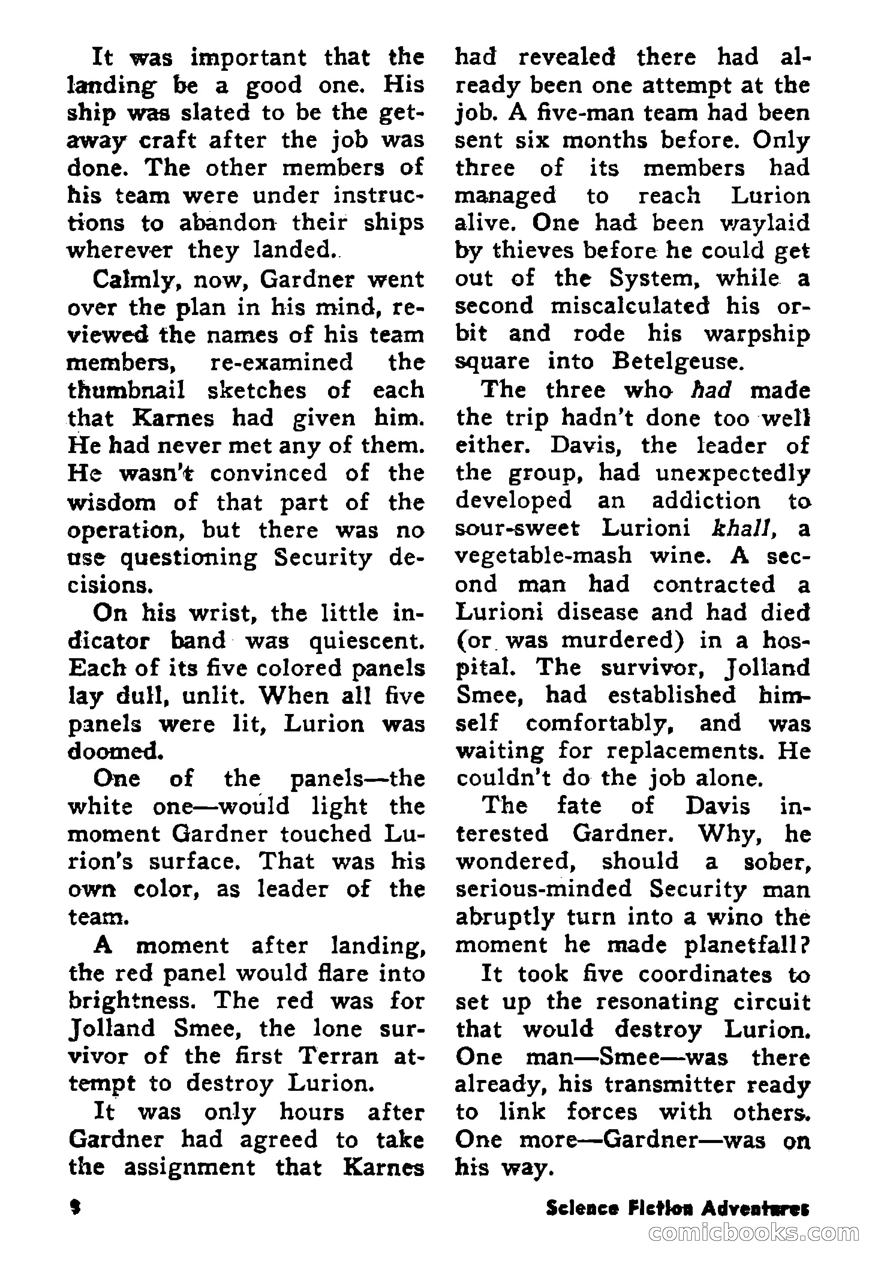 Science Fiction Adventures, August 1957 — page 8 of 133