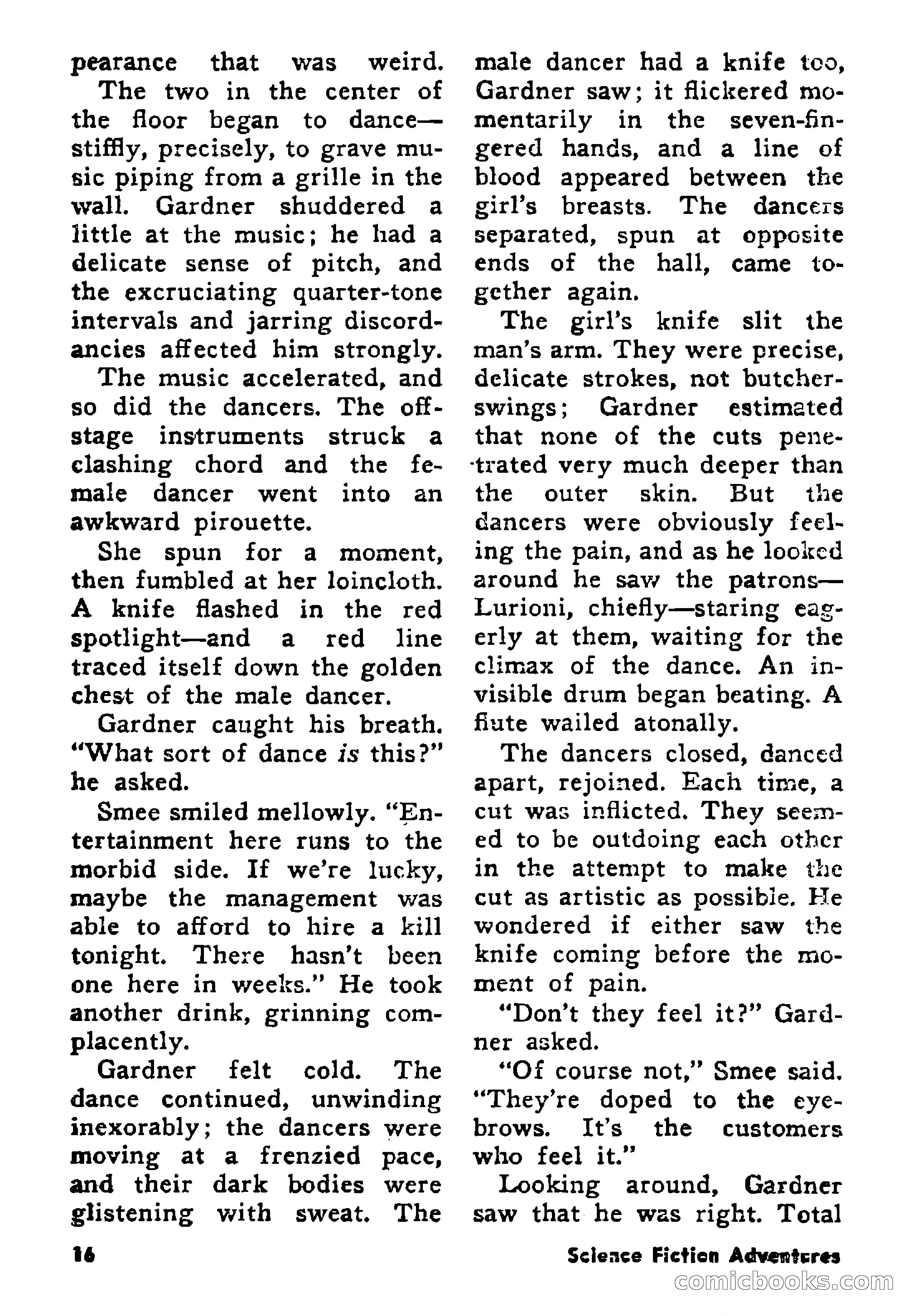 Science Fiction Adventures, August 1957 — page 16 of 133