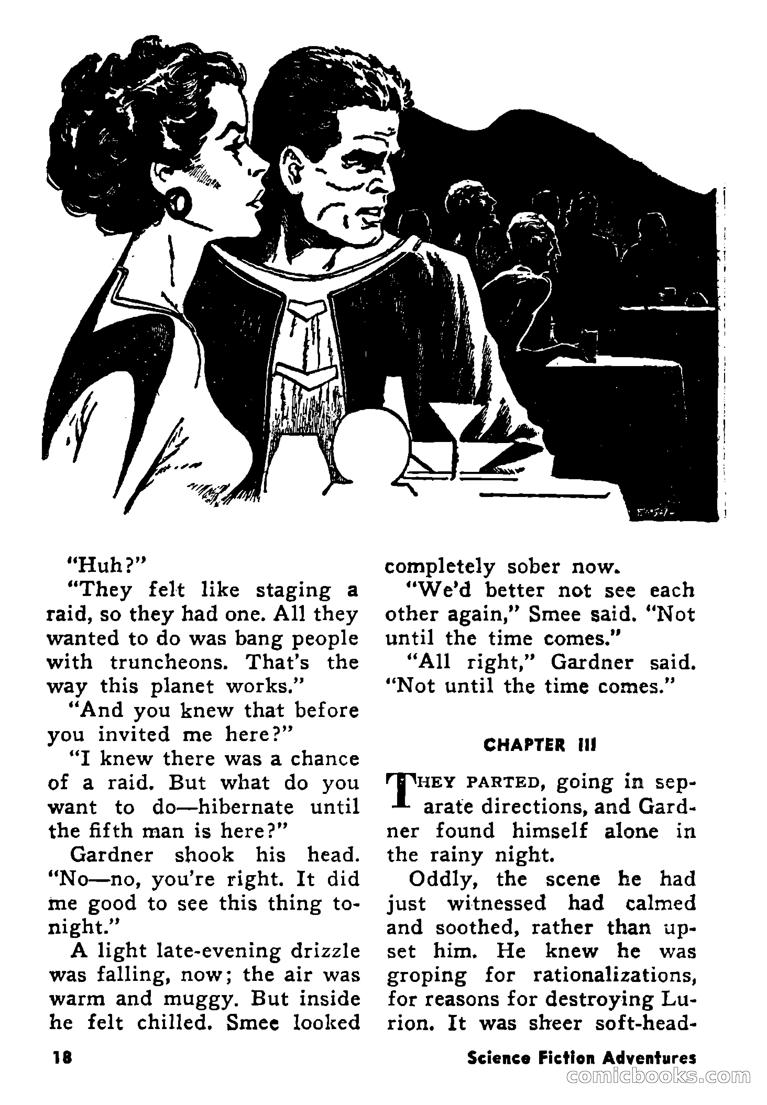 Science Fiction Adventures, August 1957 — page 18 of 133