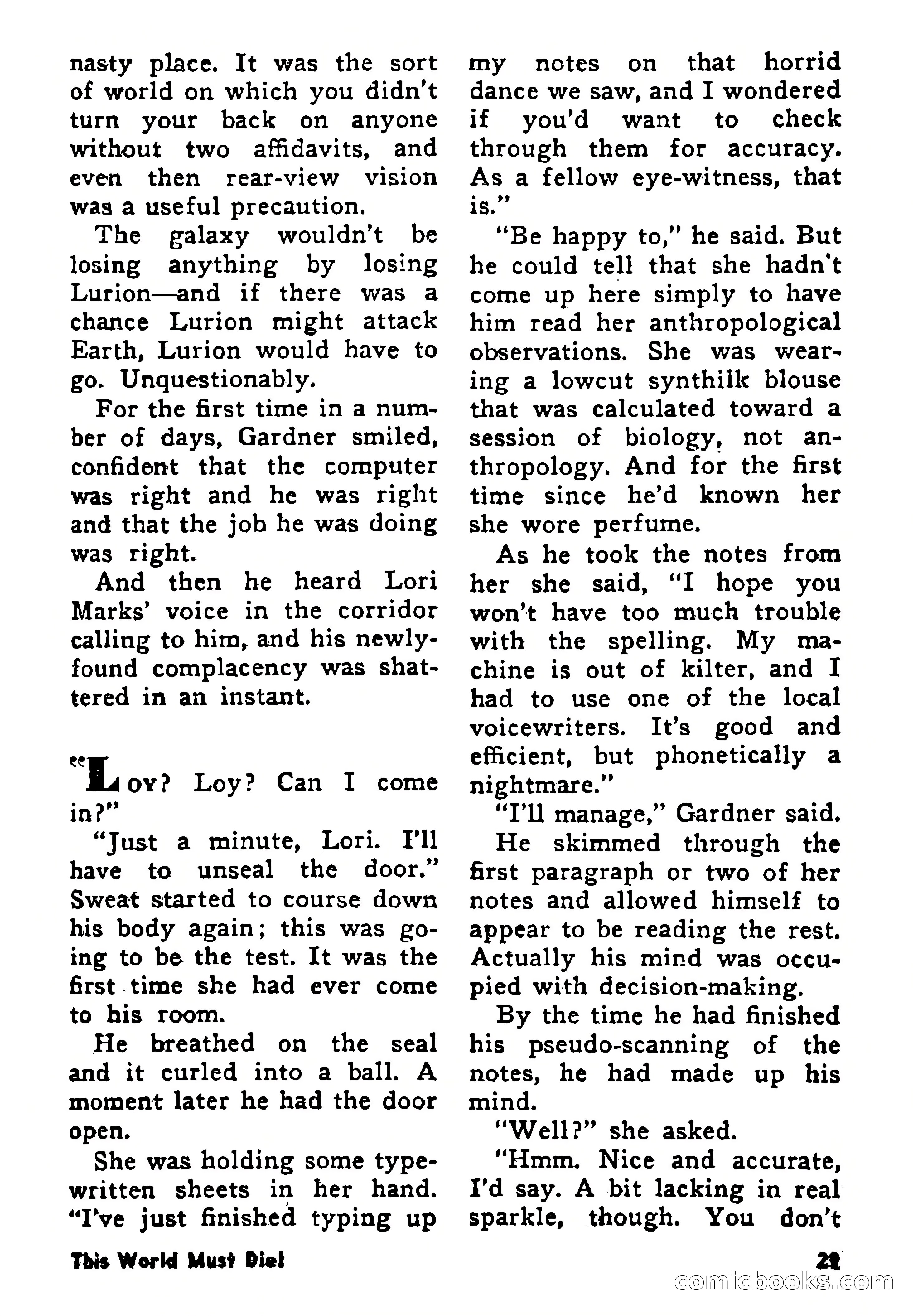 Science Fiction Adventures, August 1957 — page 29 of 133