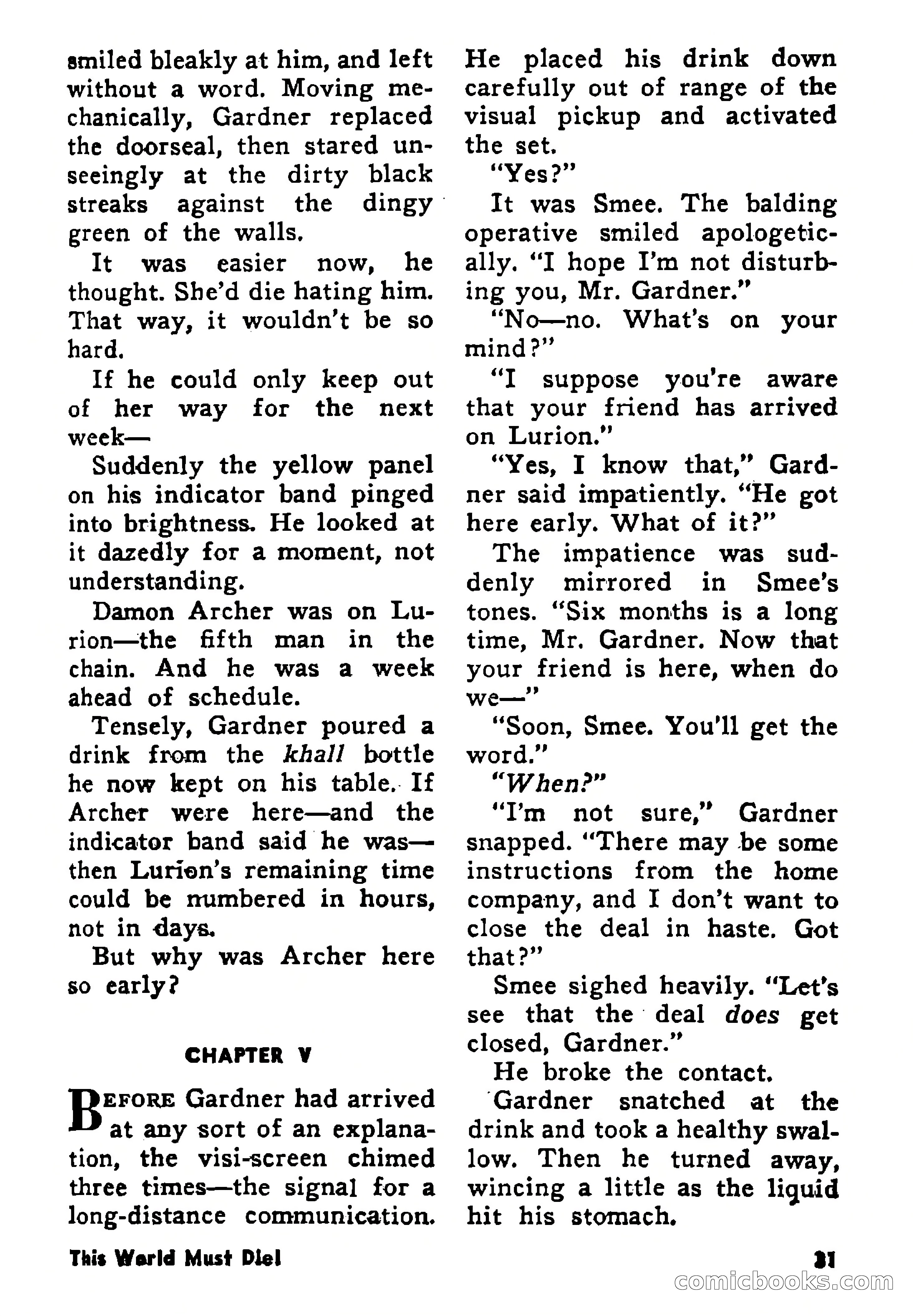Science Fiction Adventures, August 1957 — page 31 of 133