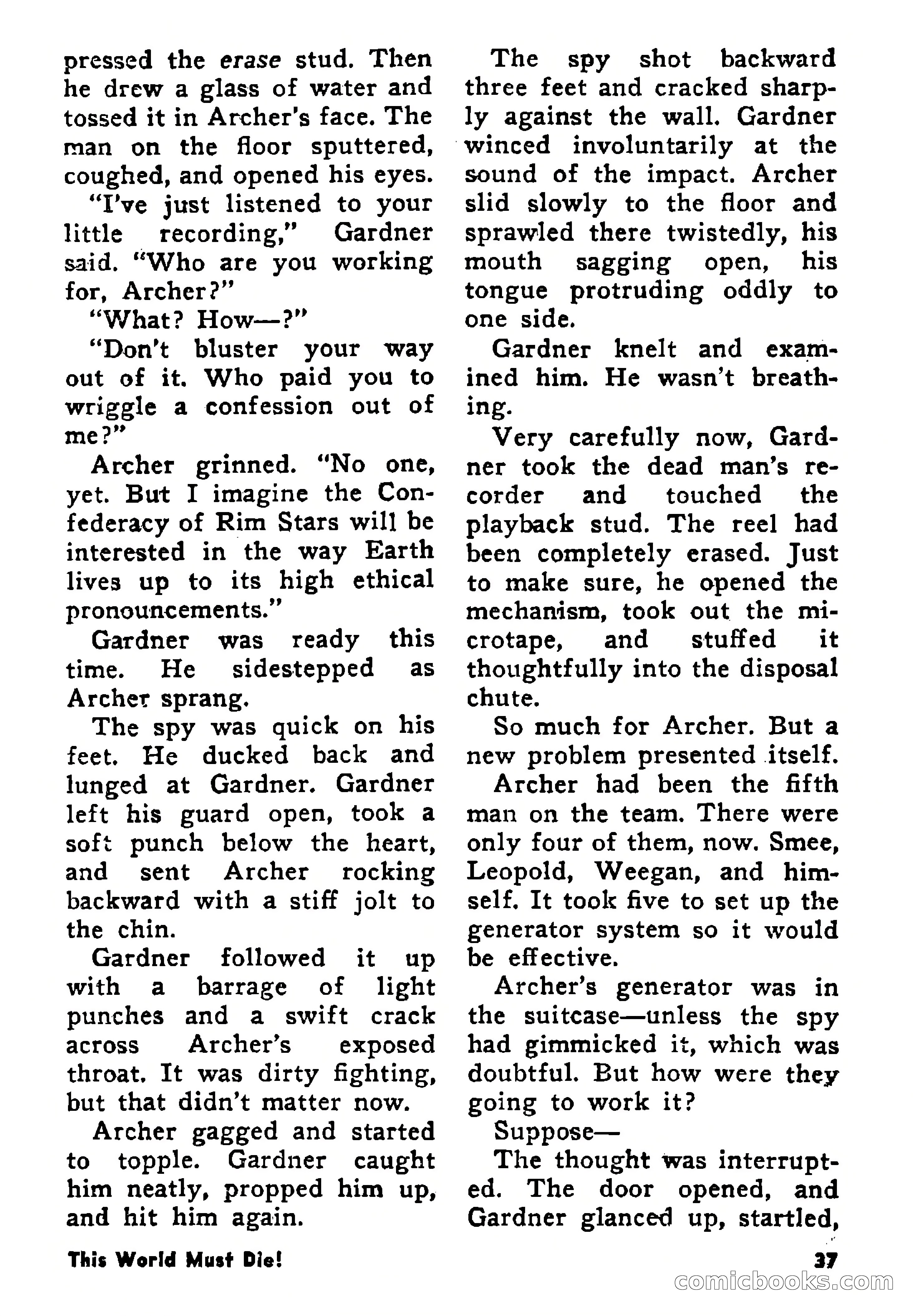 Science Fiction Adventures, August 1957 — page 37 of 133