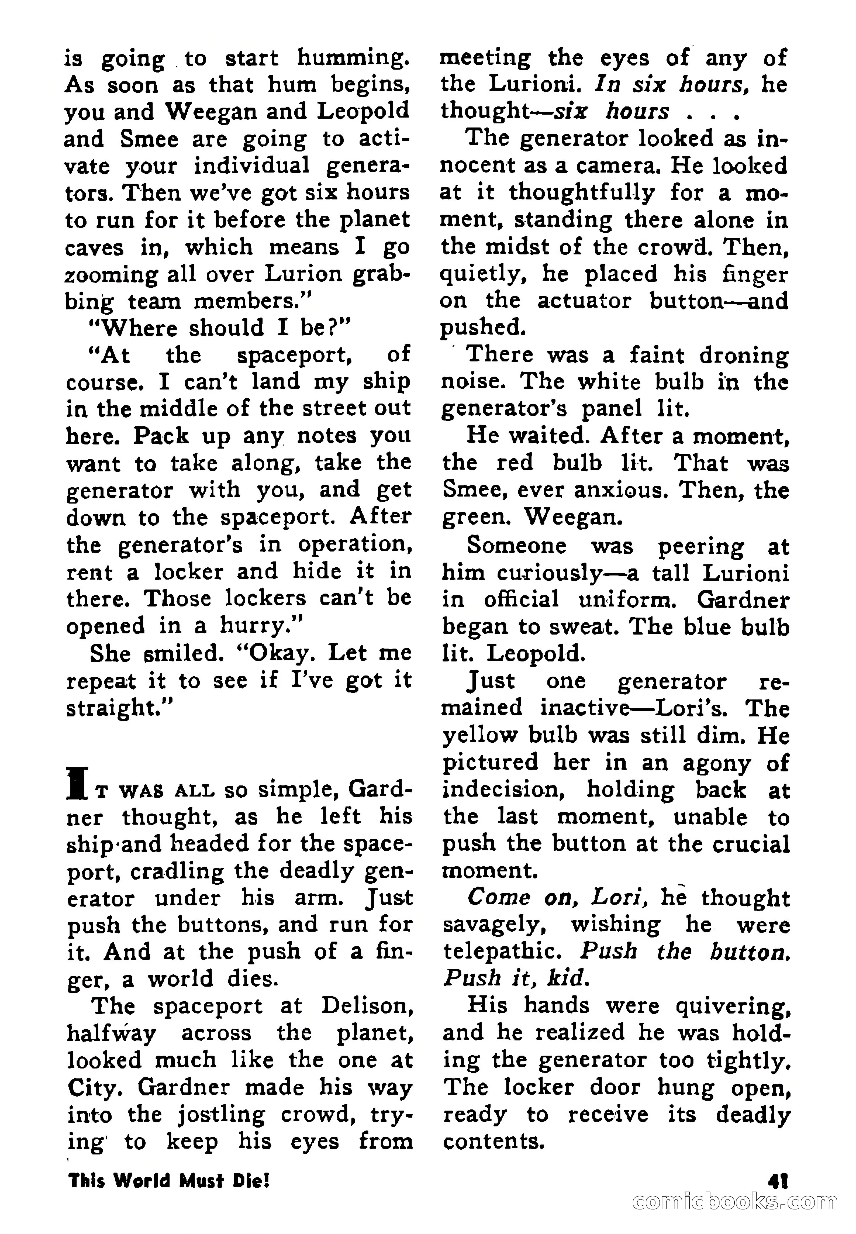 Science Fiction Adventures, August 1957 — page 41 of 133