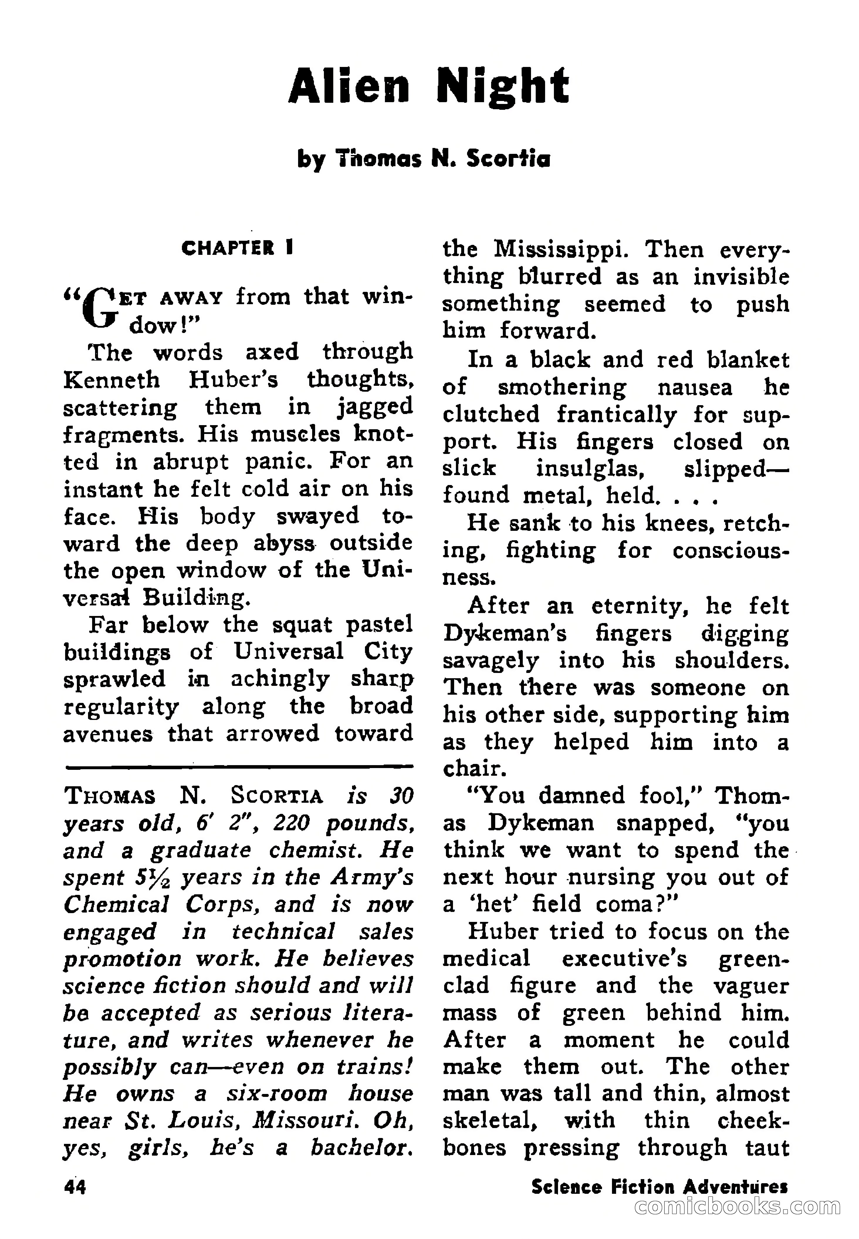 Science Fiction Adventures, August 1957 — page 44 of 133