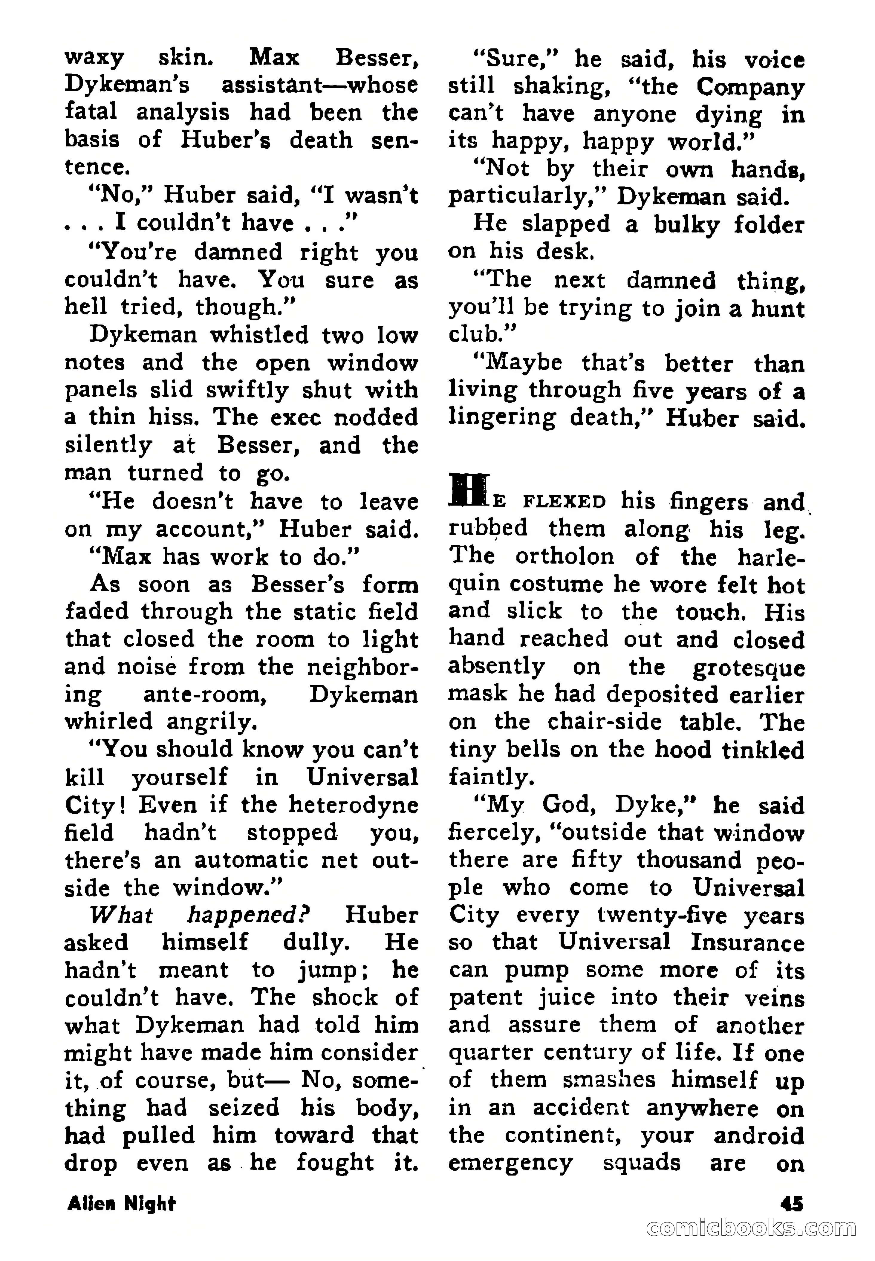Science Fiction Adventures, August 1957 — page 45 of 133