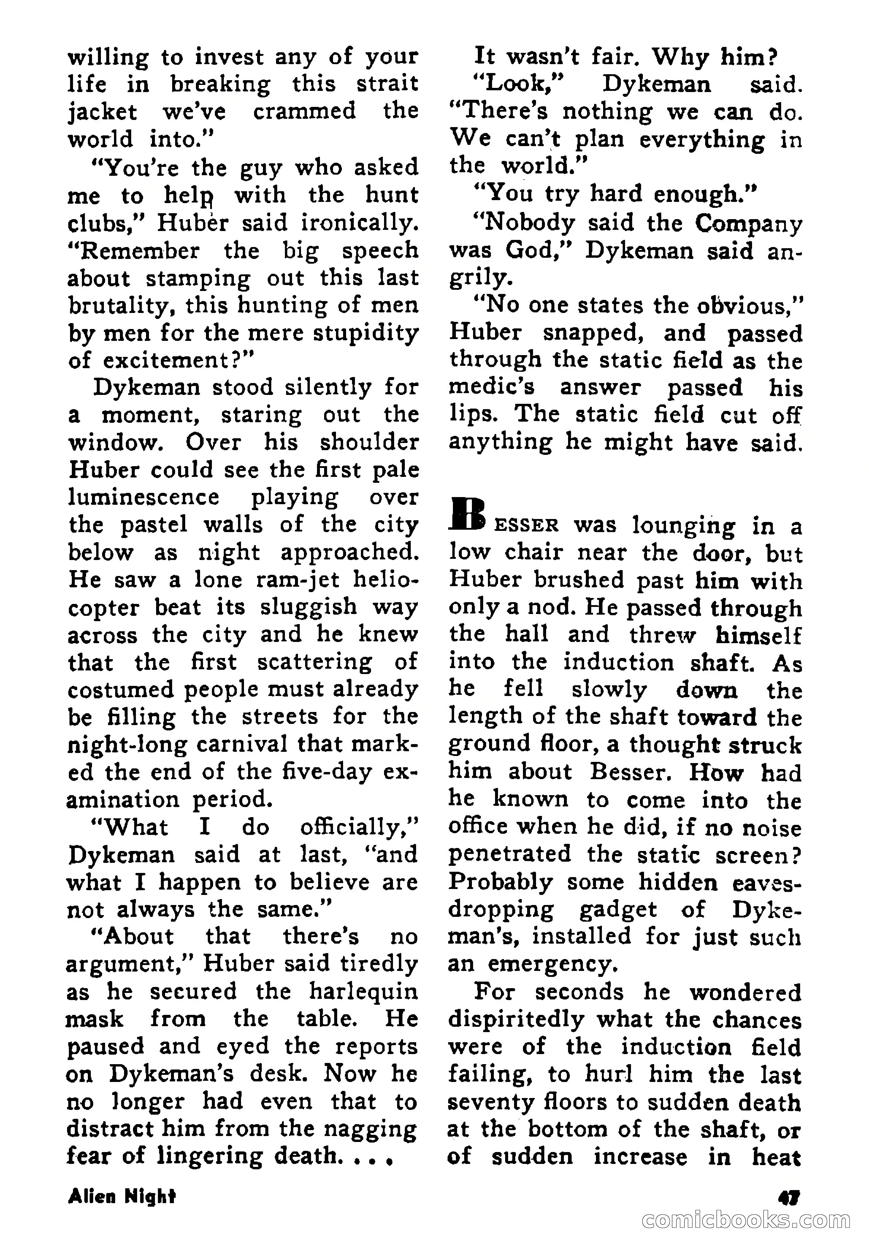 Science Fiction Adventures, August 1957 — page 47 of 133