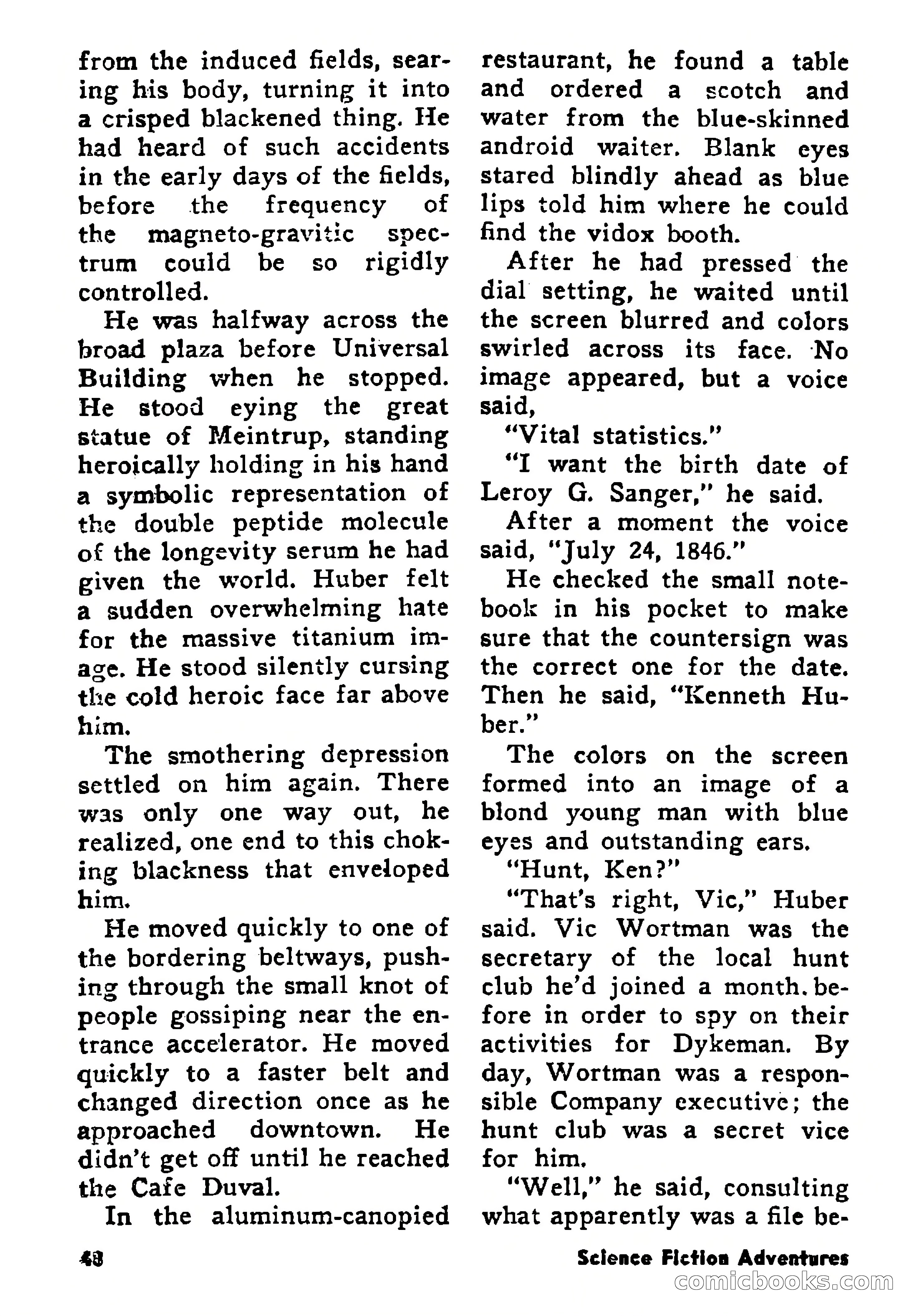 Science Fiction Adventures, August 1957 — page 48 of 133