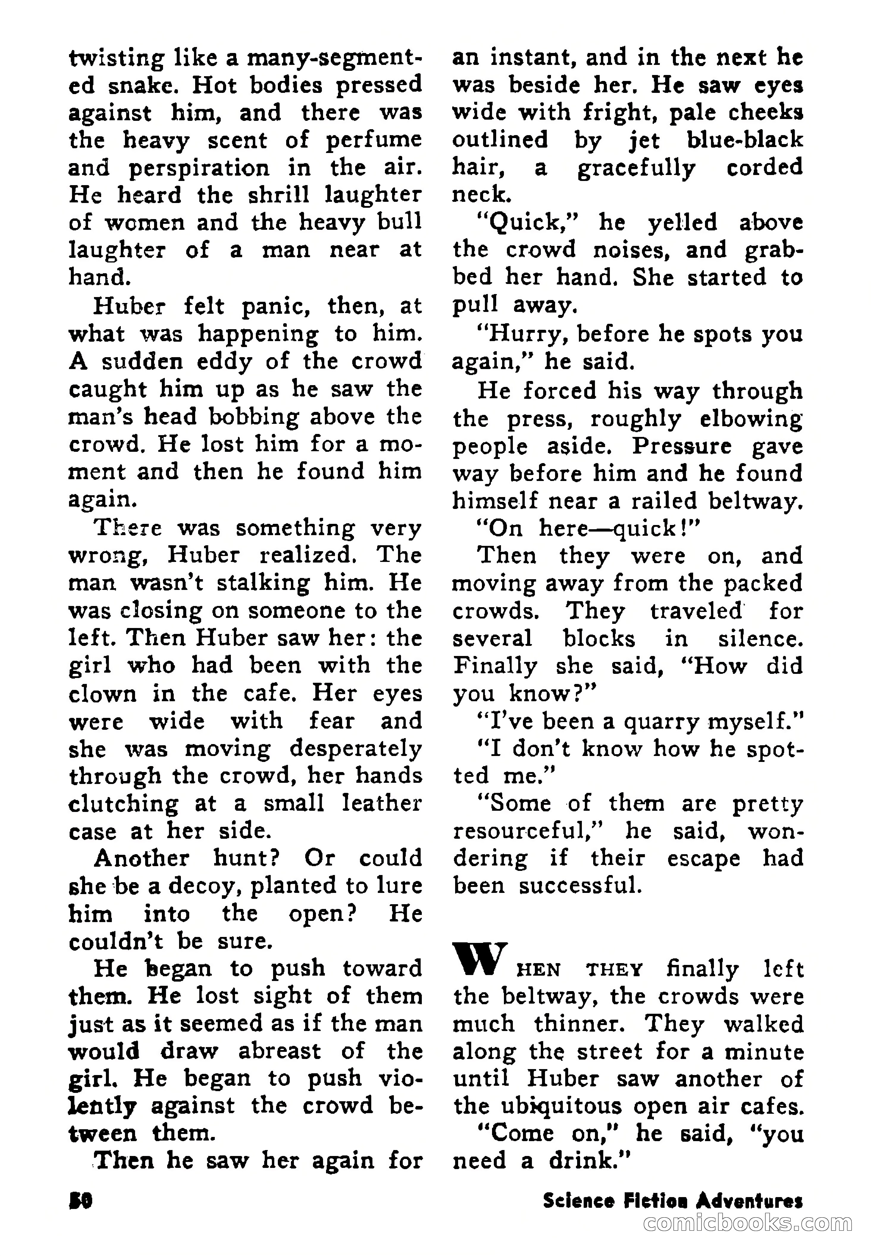 Science Fiction Adventures, August 1957 — page 50 of 133