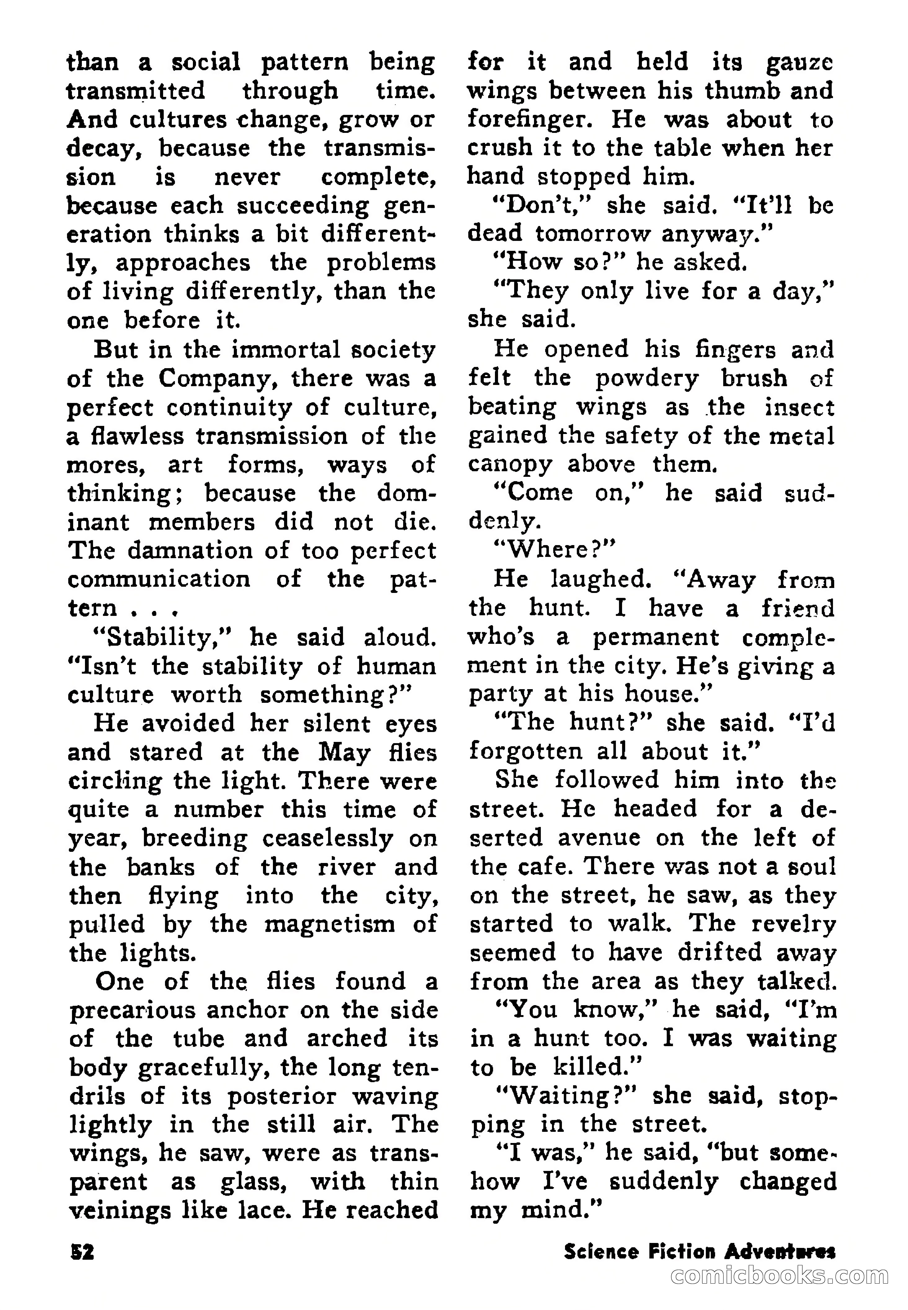 Science Fiction Adventures, August 1957 — page 52 of 133