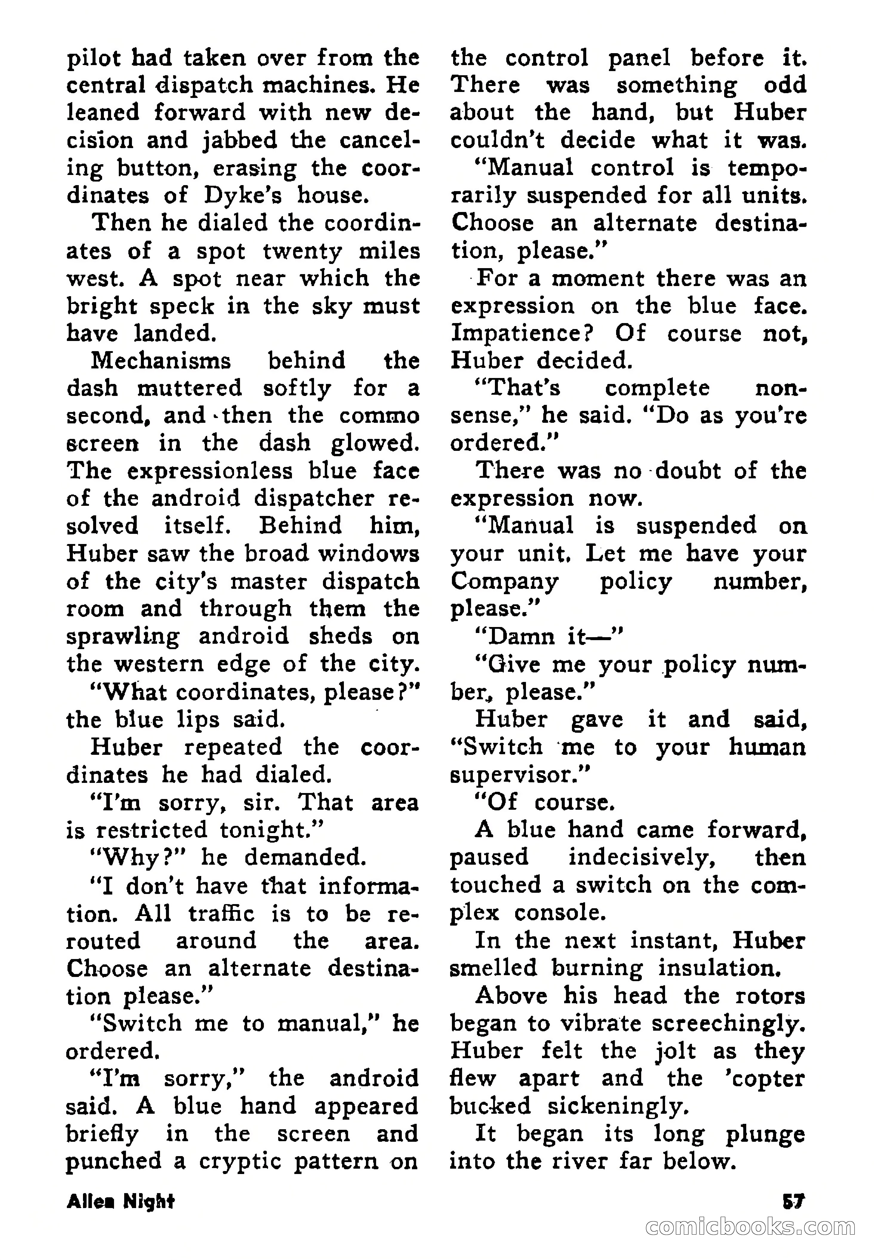 Science Fiction Adventures, August 1957 — page 57 of 133