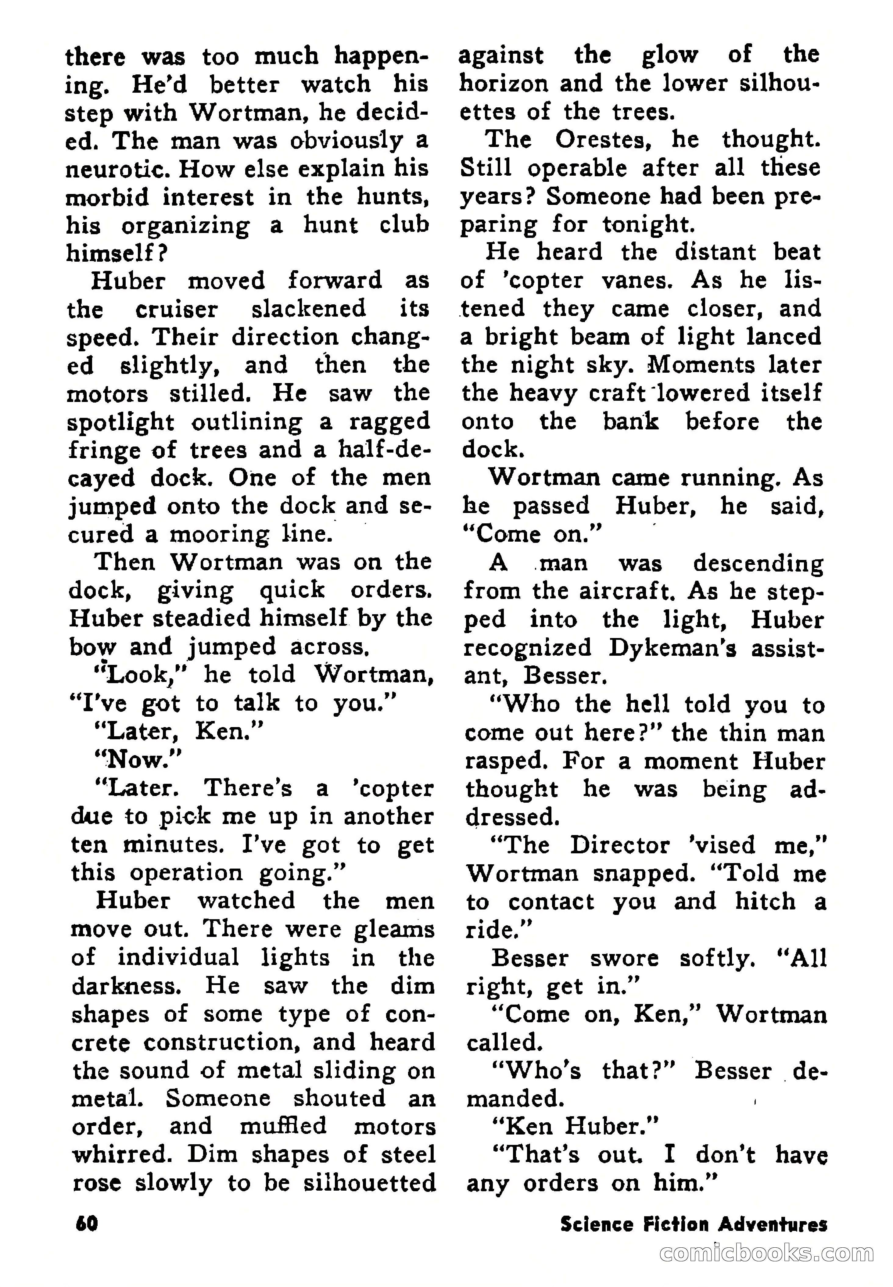 Science Fiction Adventures, August 1957 — page 60 of 133