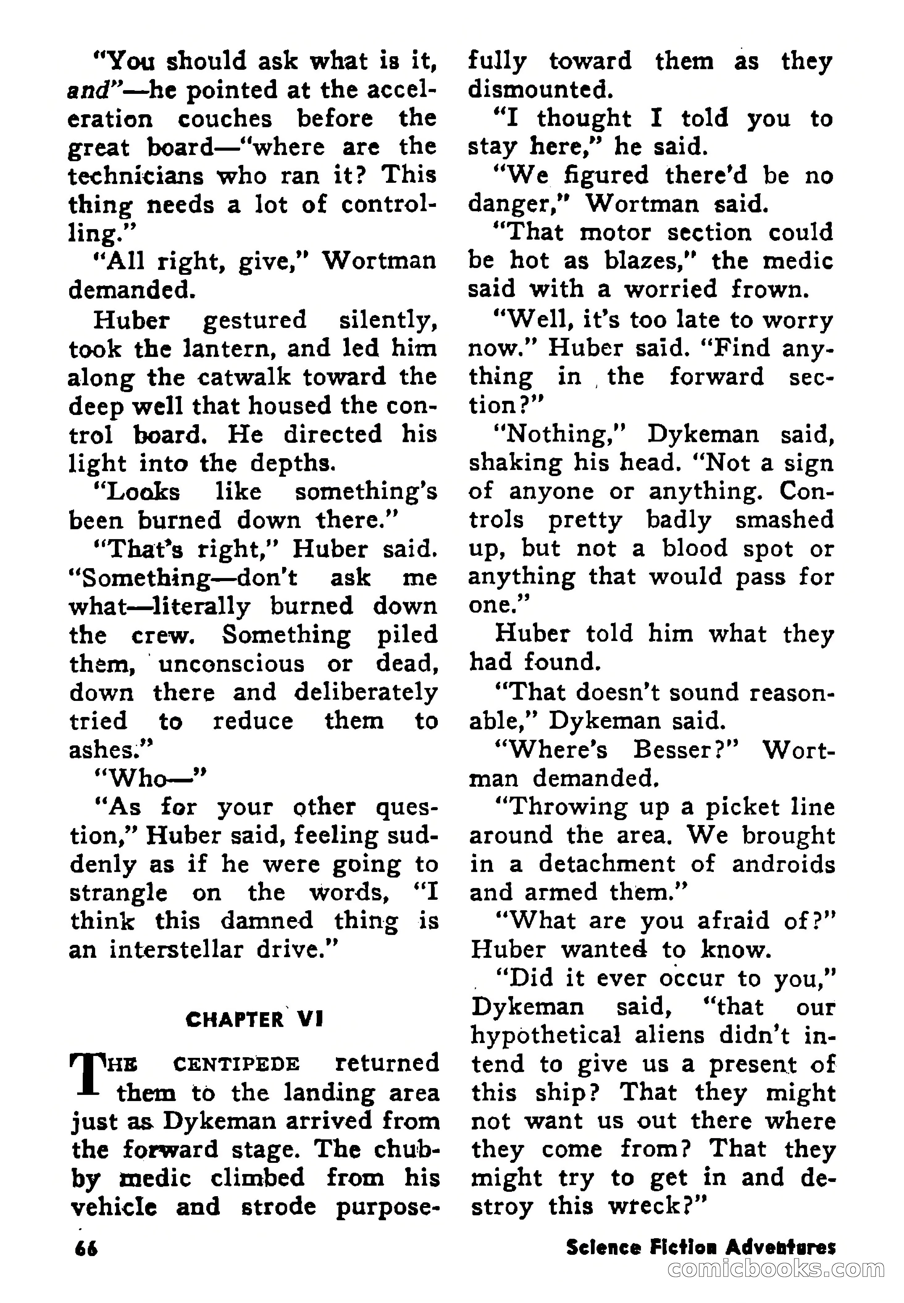 Science Fiction Adventures, August 1957 — page 66 of 133