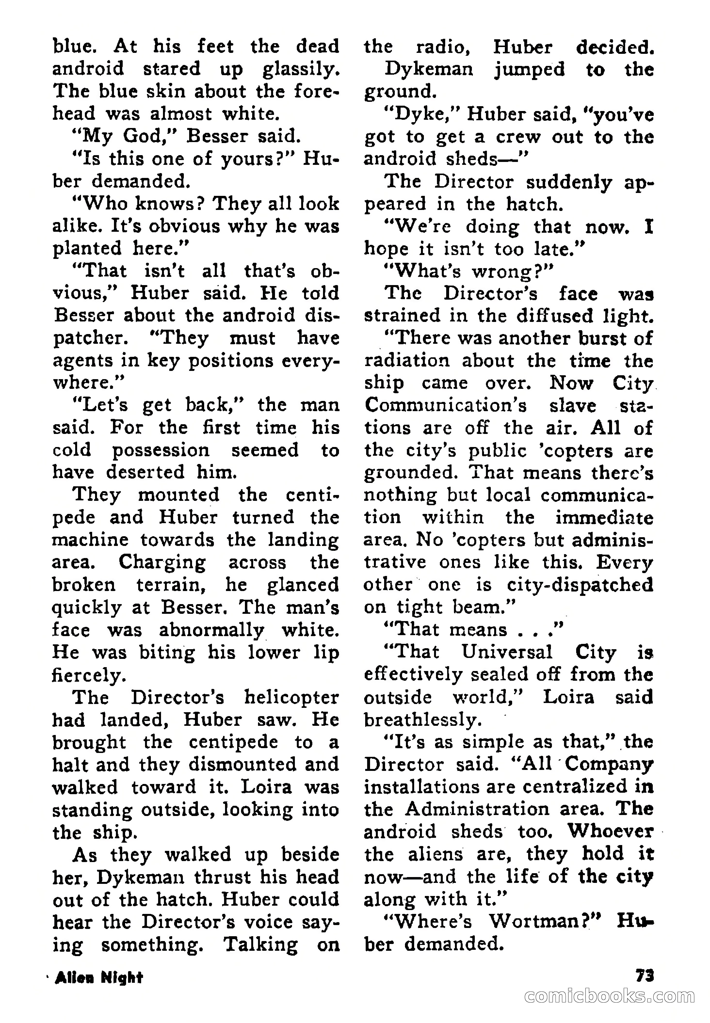 Science Fiction Adventures, August 1957 — page 73 of 133