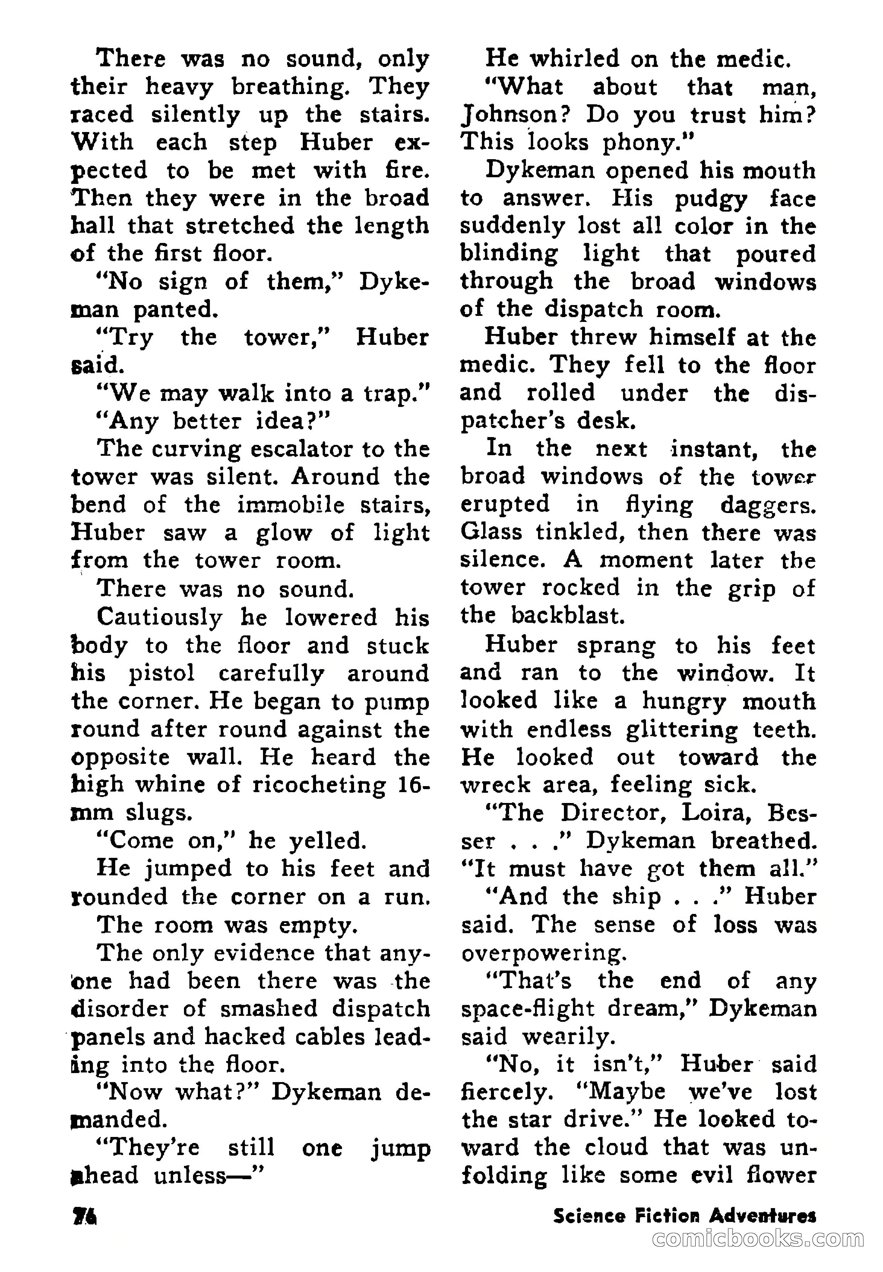 Science Fiction Adventures, August 1957 — page 76 of 133