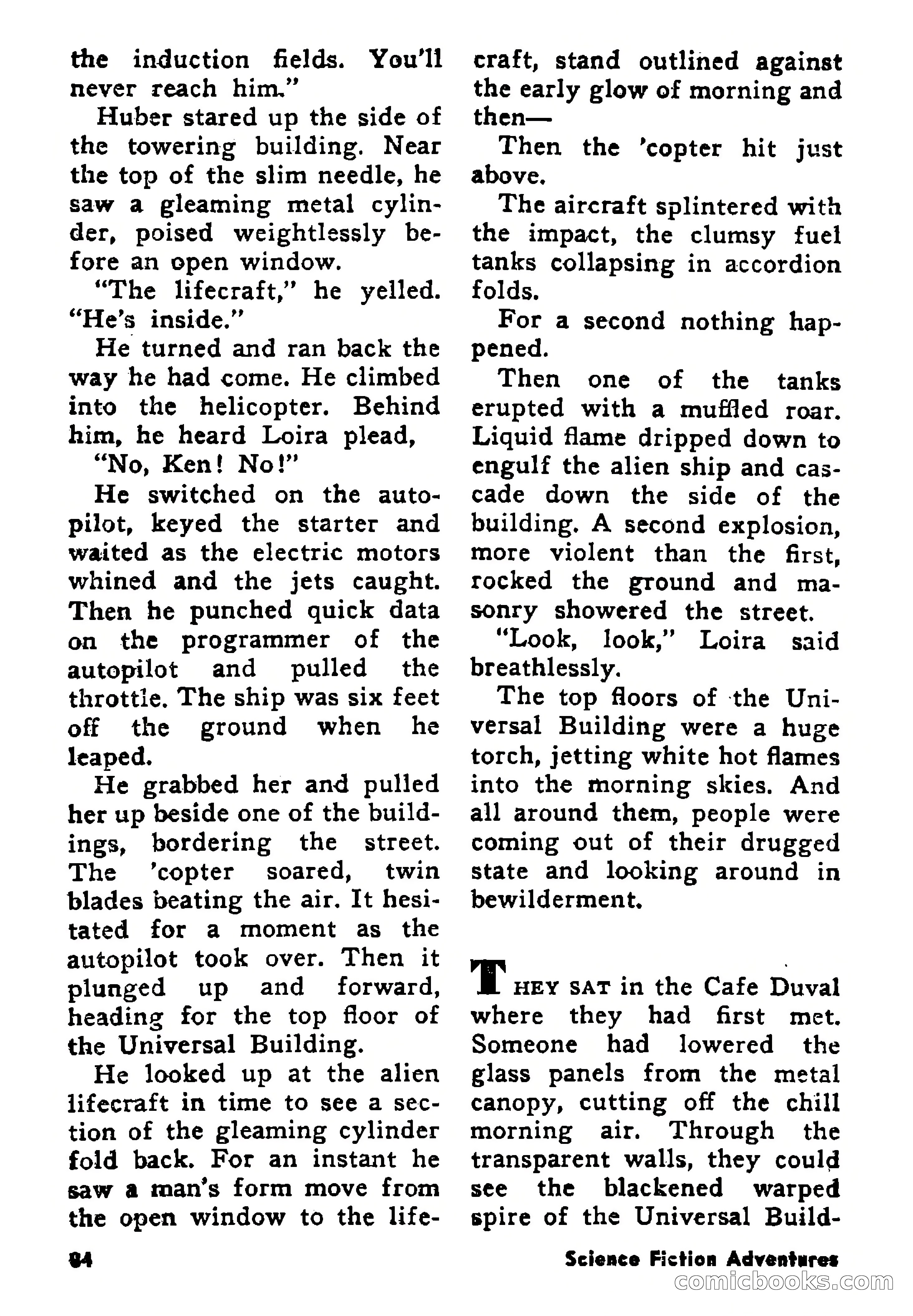 Science Fiction Adventures, August 1957 — page 84 of 133