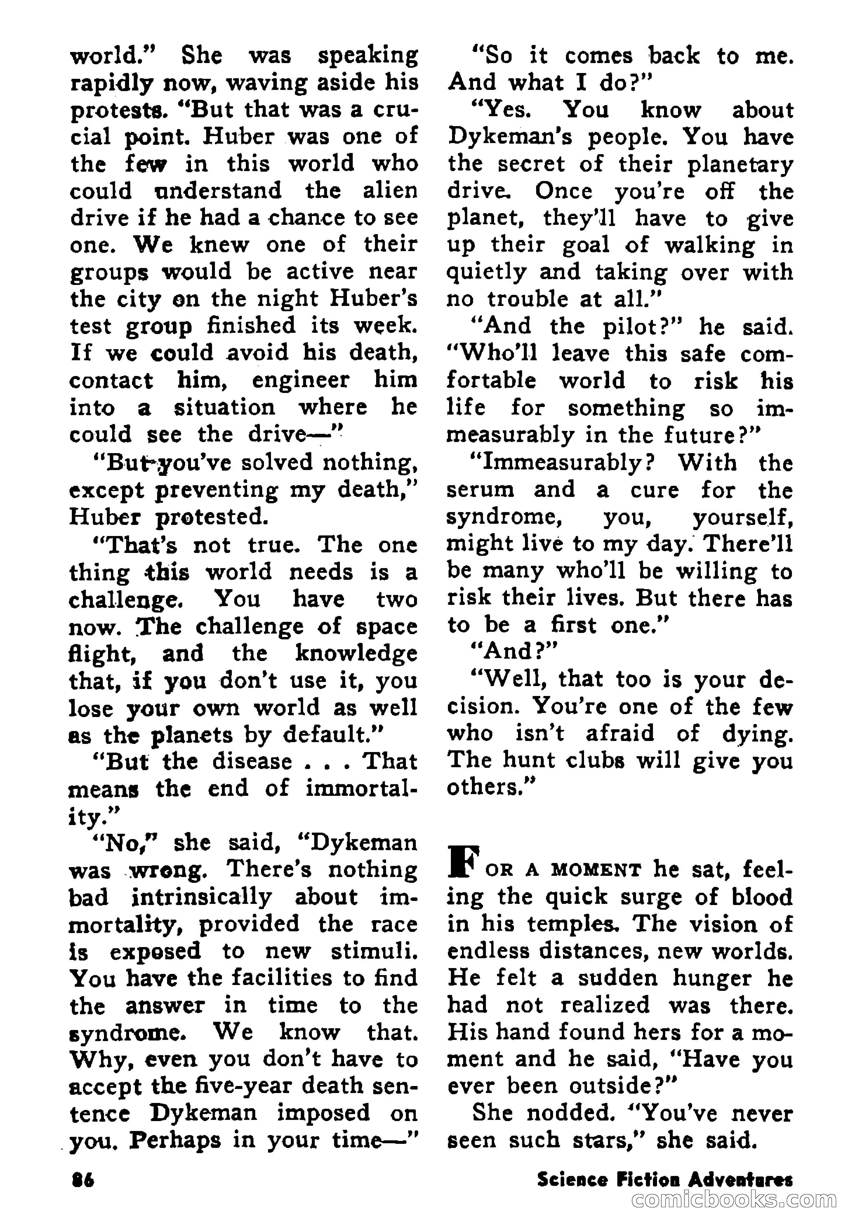Science Fiction Adventures, August 1957 — page 86 of 133
