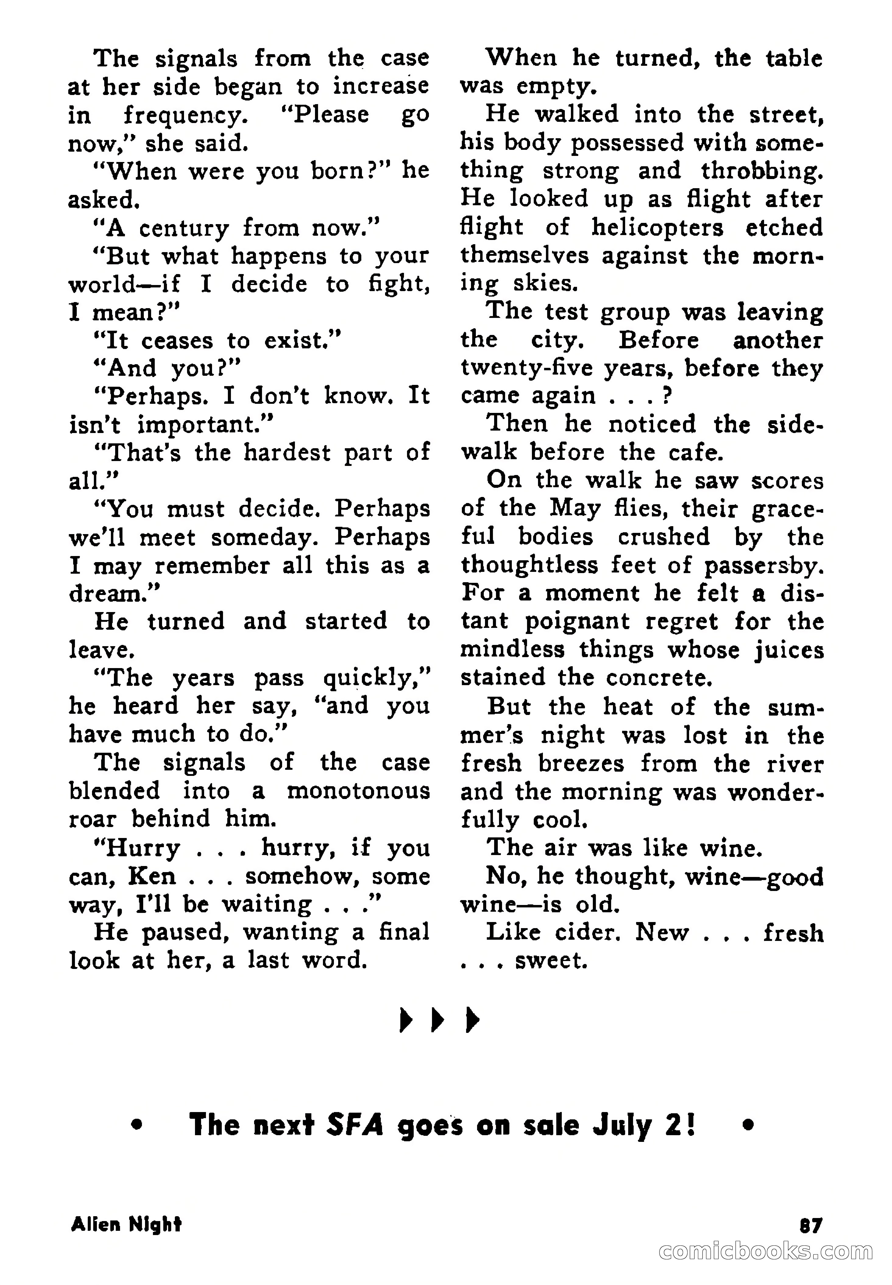 Science Fiction Adventures, August 1957 — page 87 of 133