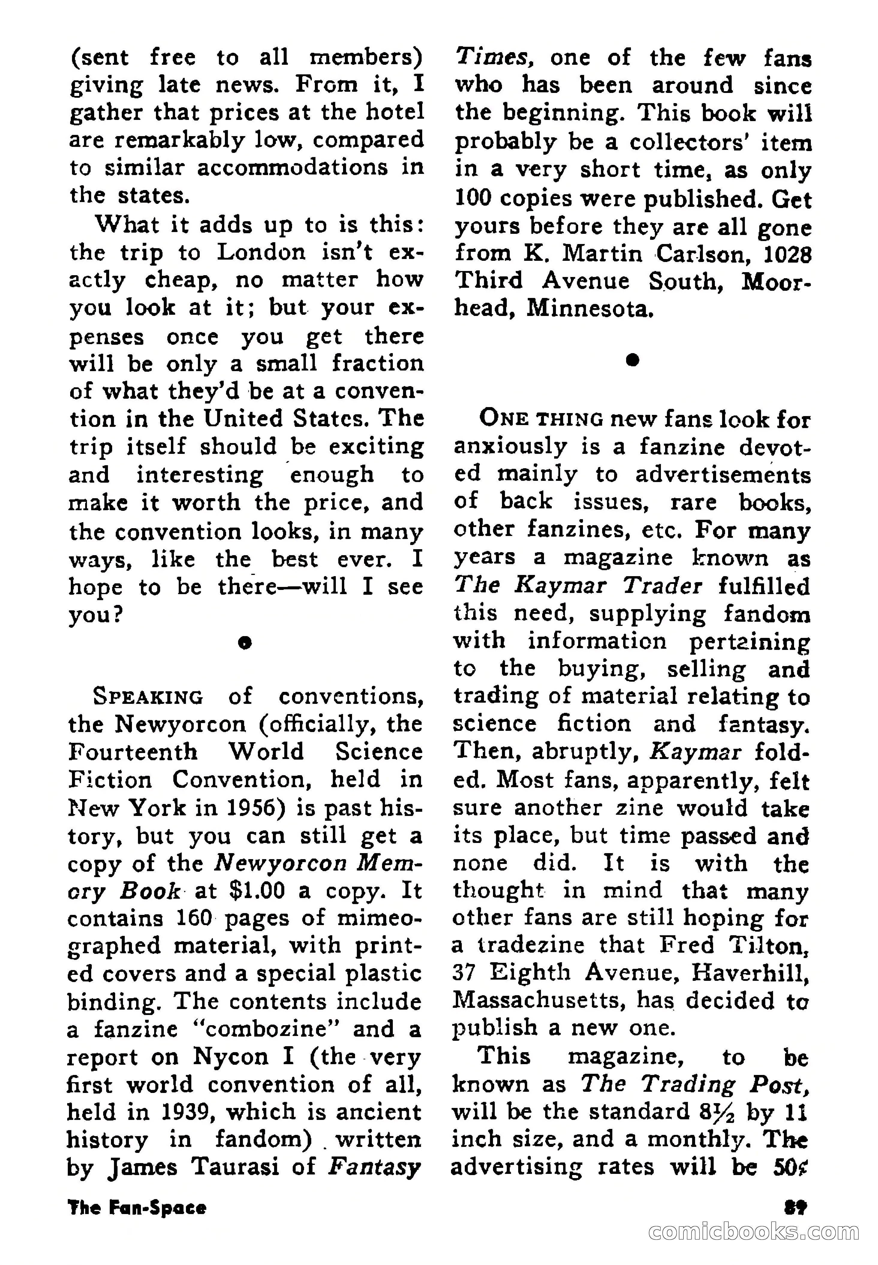 Science Fiction Adventures, August 1957 — page 89 of 133