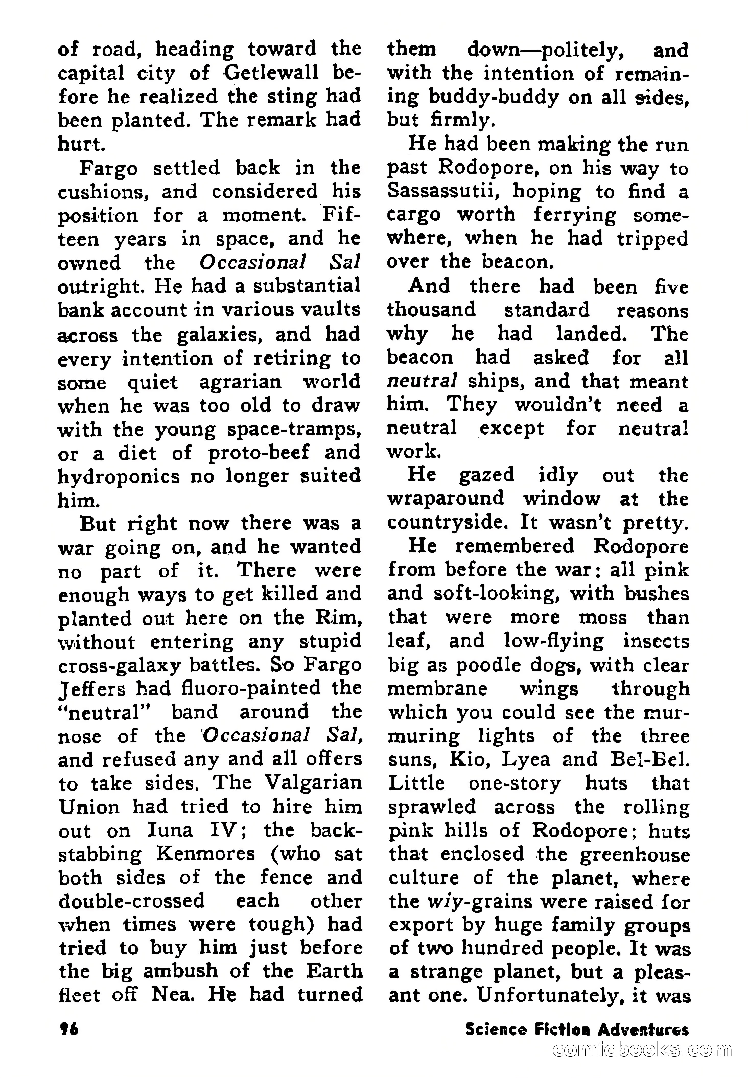 Science Fiction Adventures, August 1957 — page 96 of 133