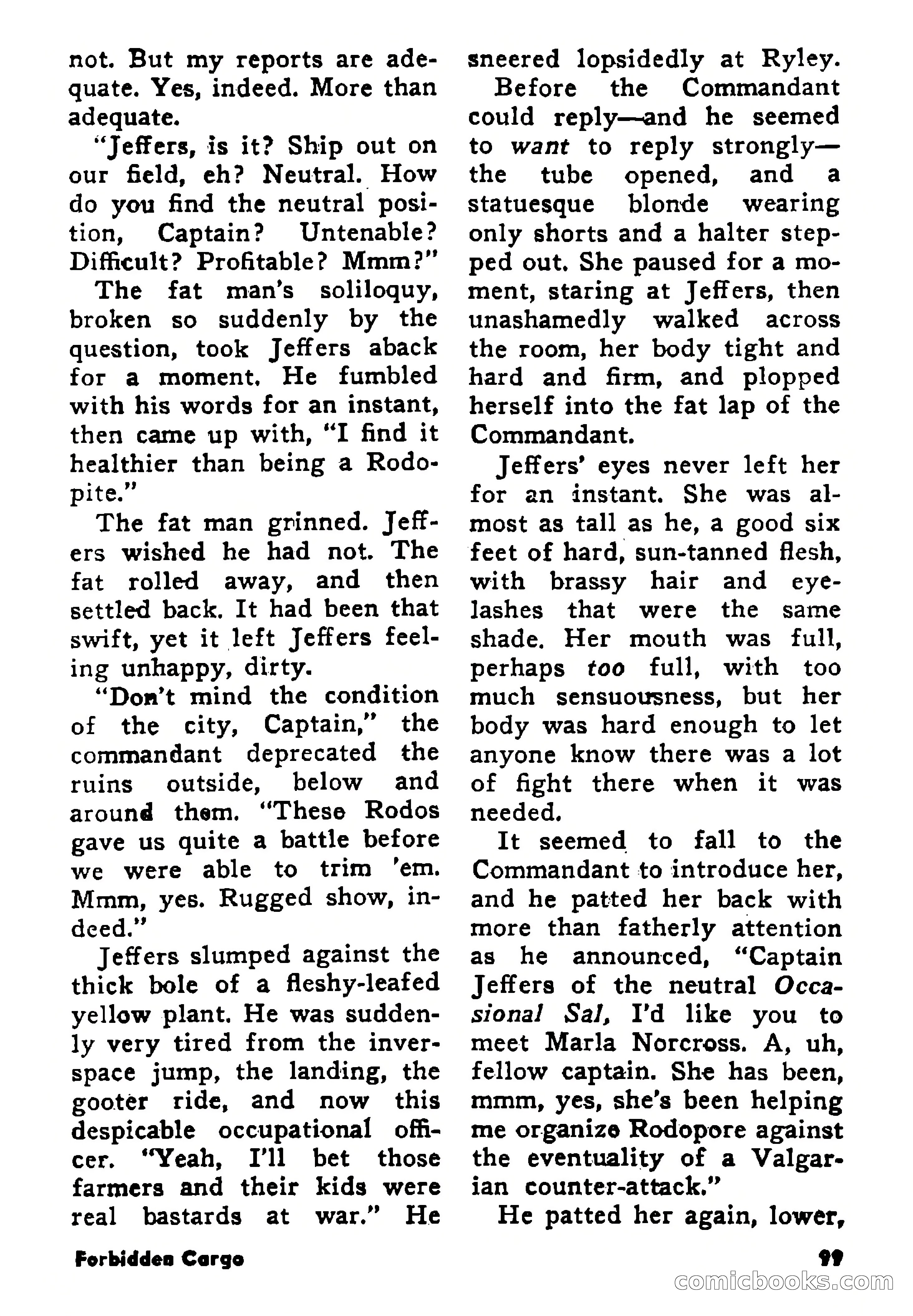 Science Fiction Adventures, August 1957 — page 99 of 133