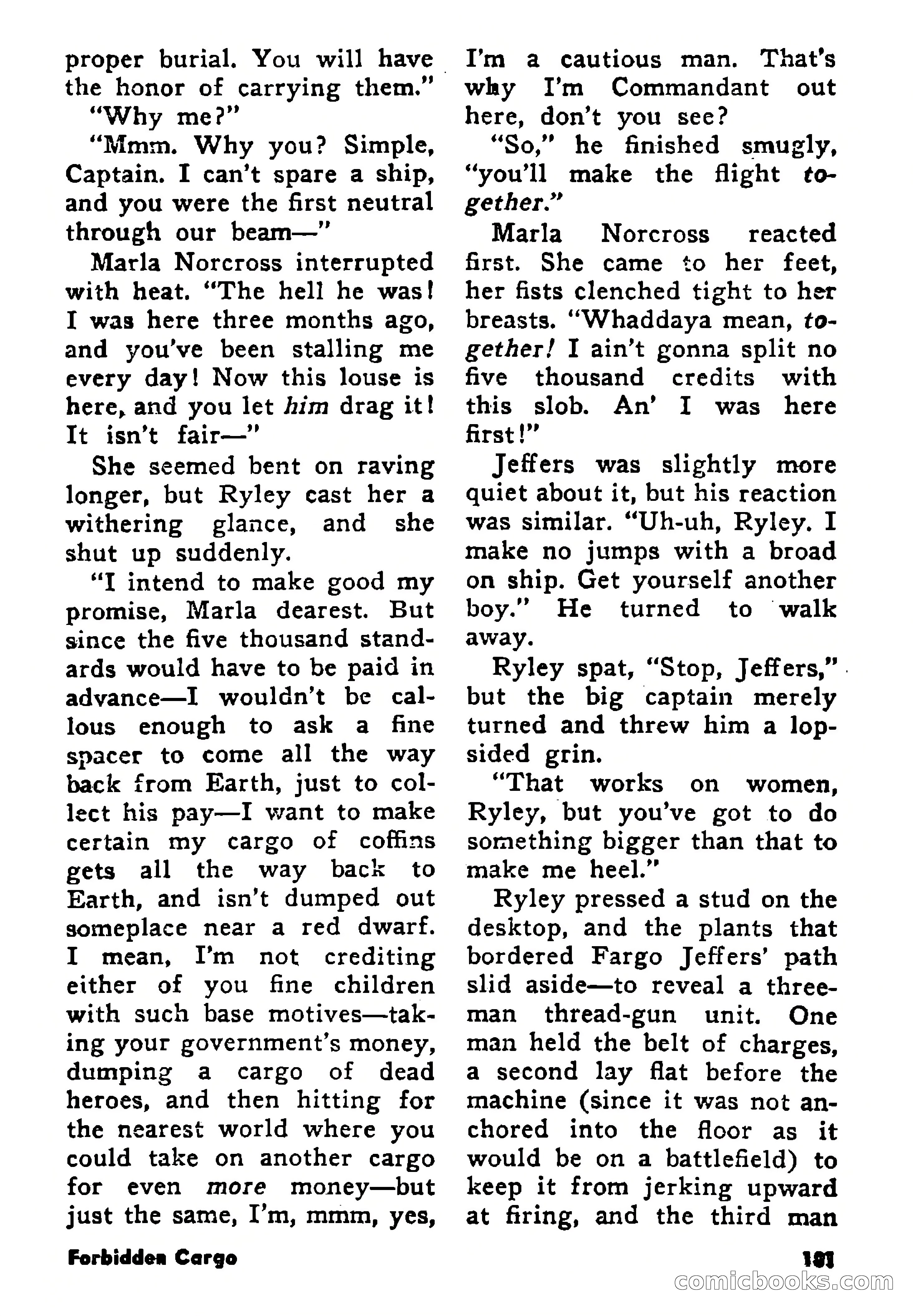 Science Fiction Adventures, August 1957 — page 101 of 133