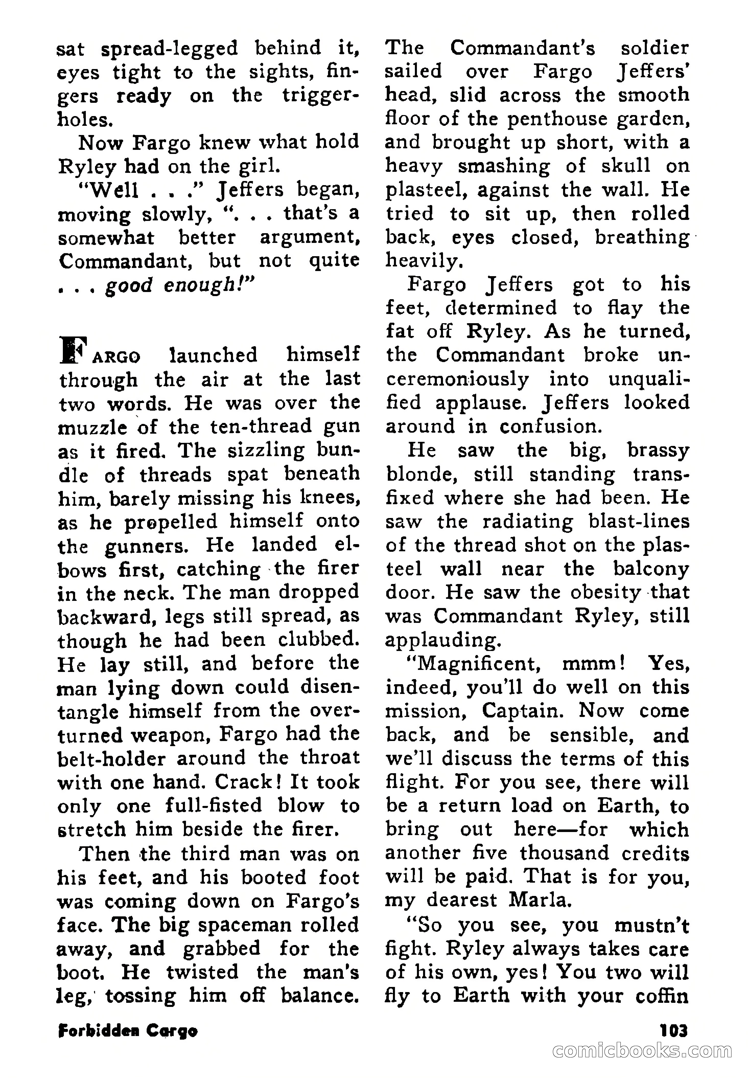 Science Fiction Adventures, August 1957 — page 103 of 133