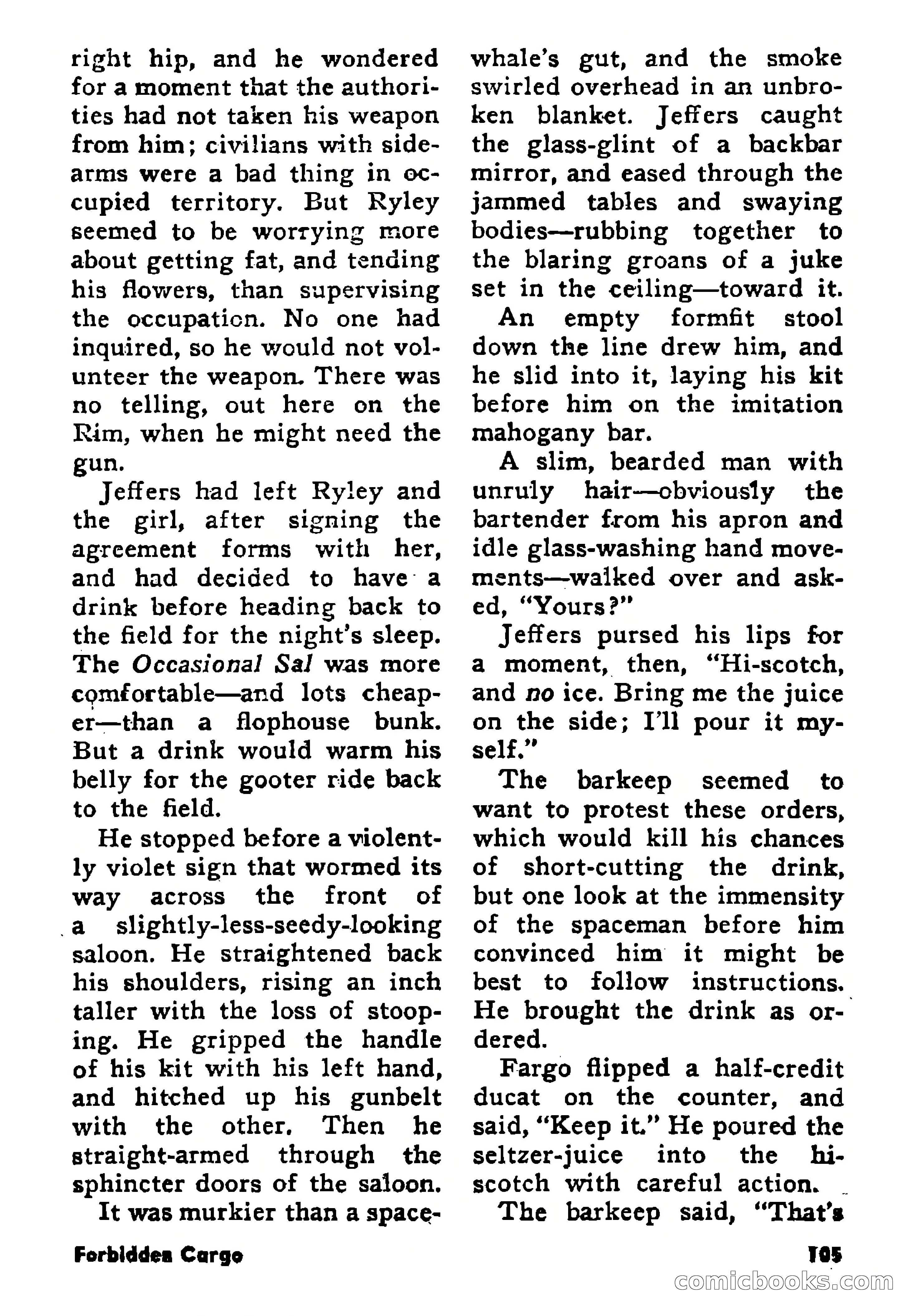 Science Fiction Adventures, August 1957 — page 105 of 133