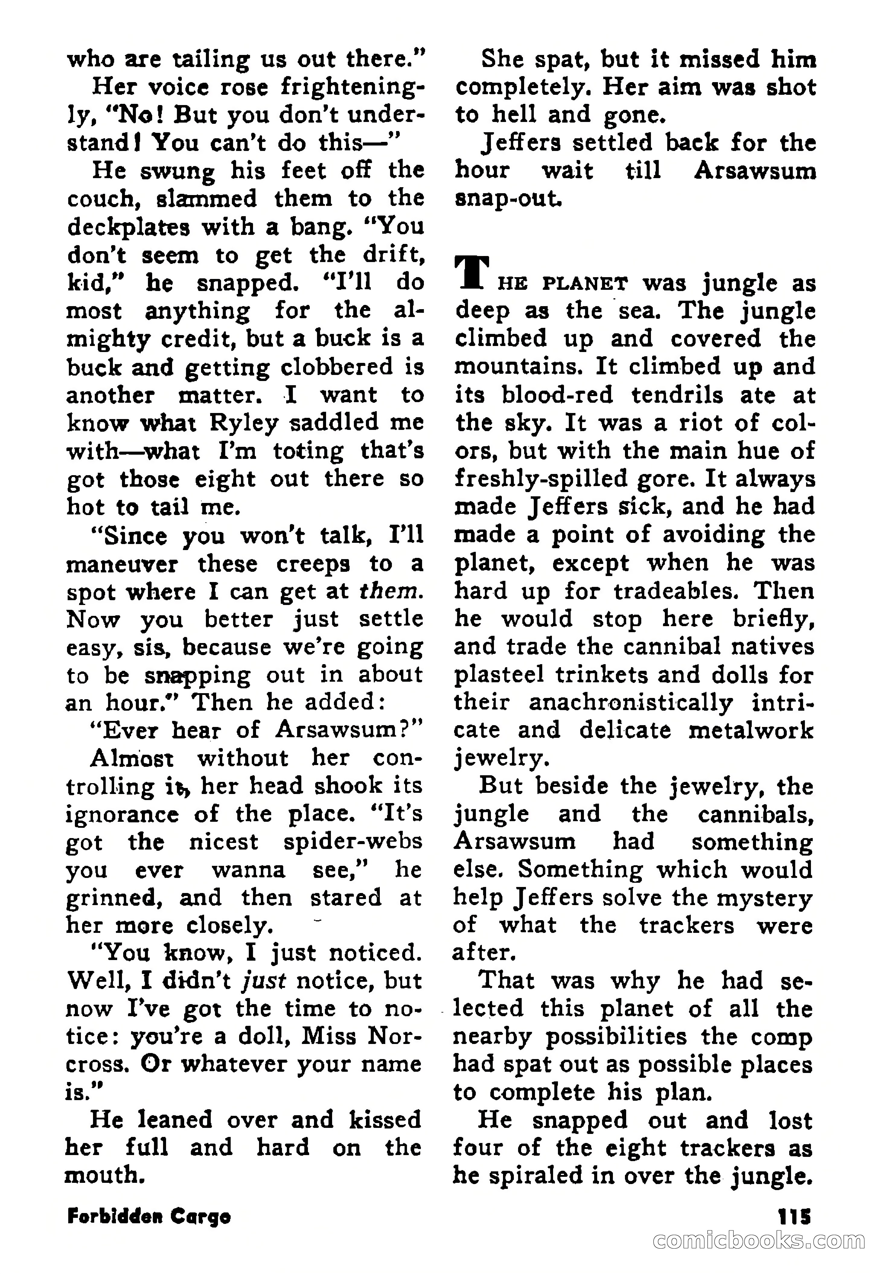 Science Fiction Adventures, August 1957 — page 115 of 133