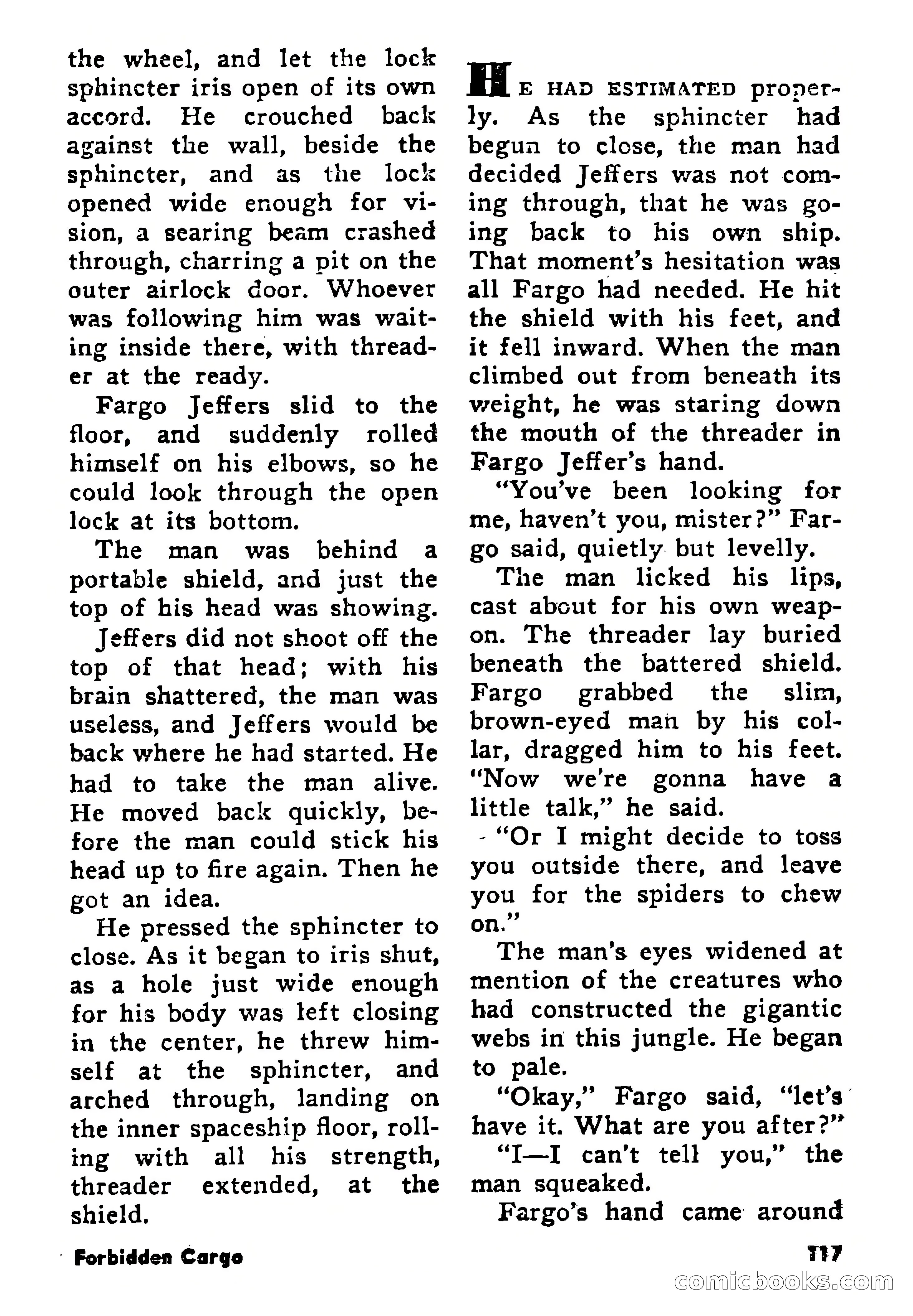 Science Fiction Adventures, August 1957 — page 117 of 133