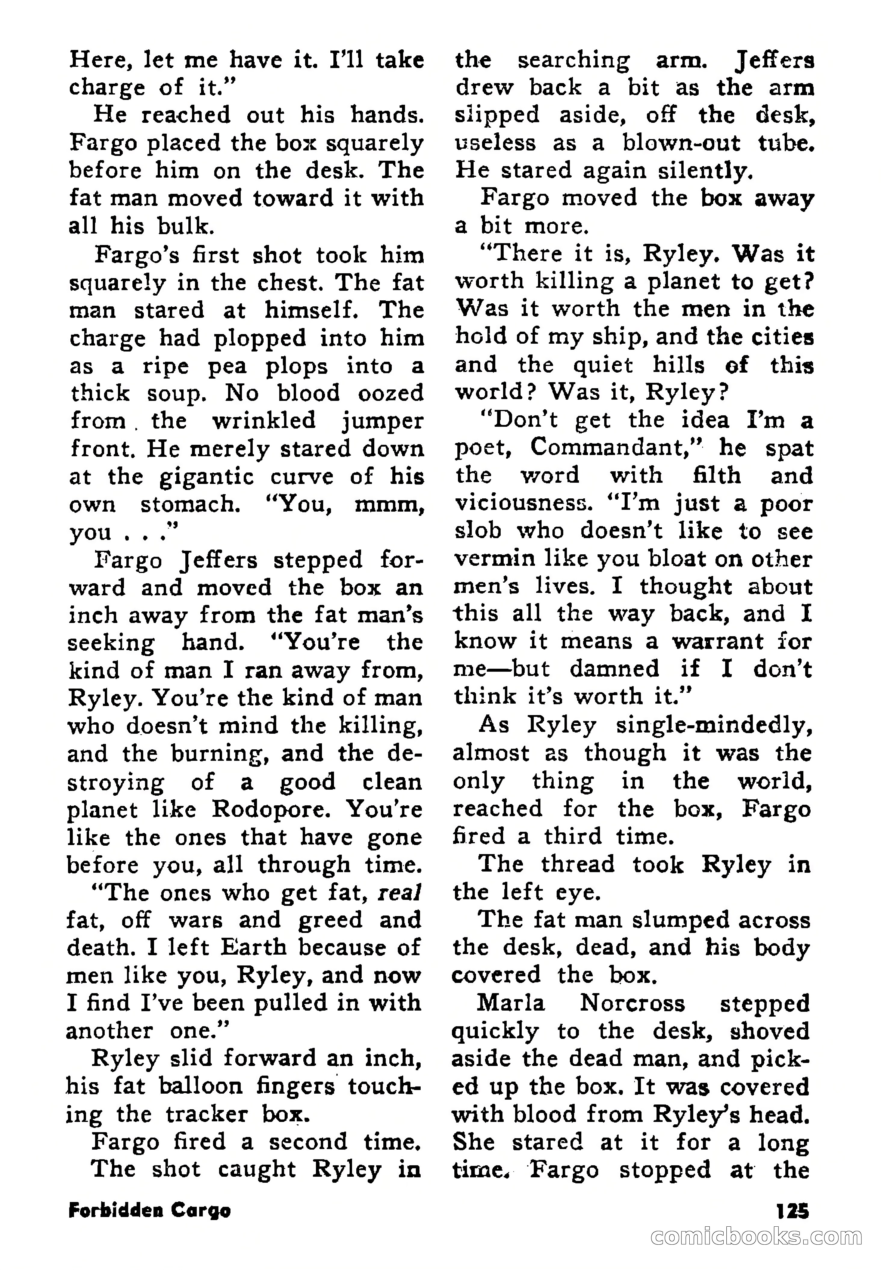 Science Fiction Adventures, August 1957 — page 125 of 133