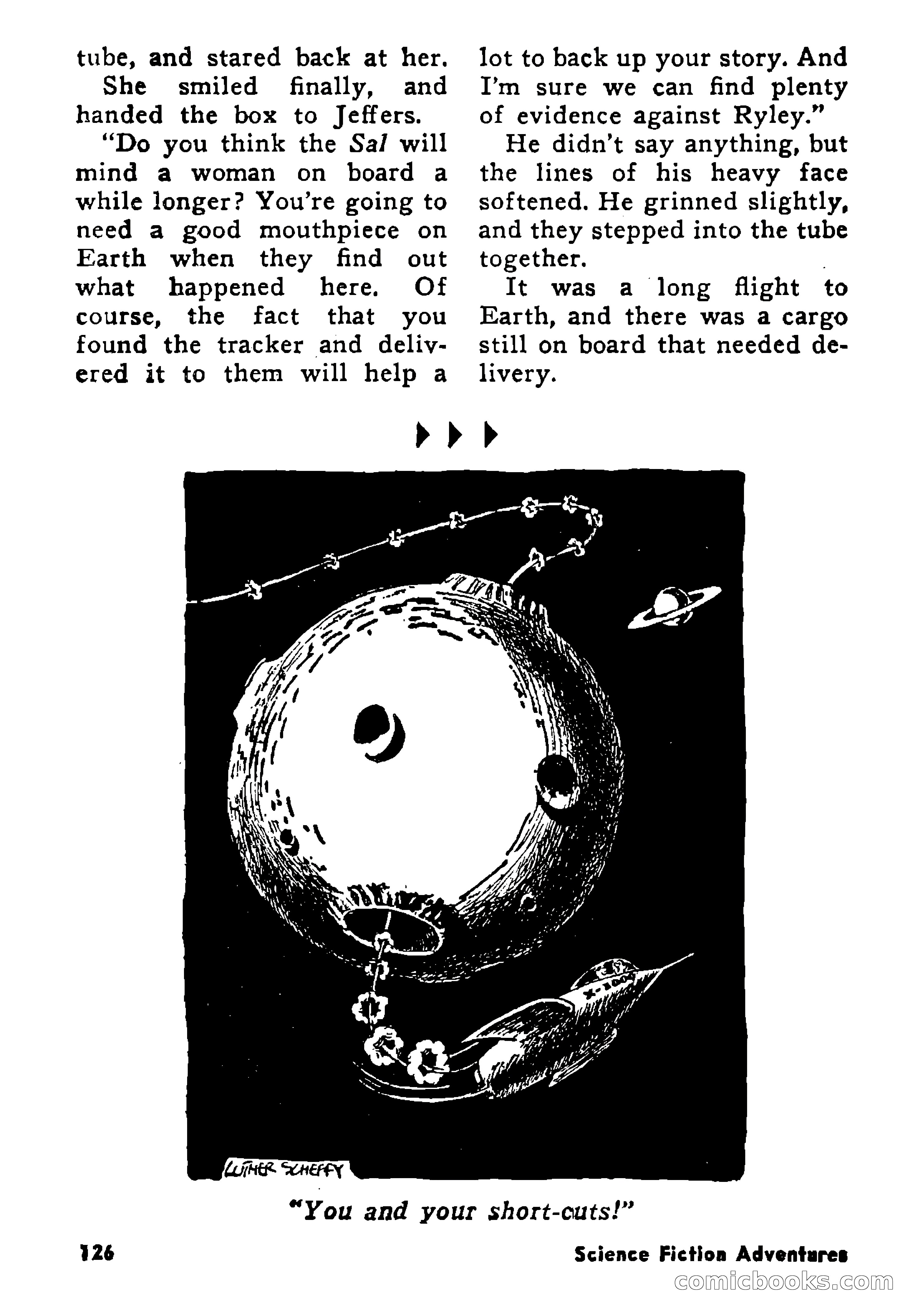 Science Fiction Adventures, August 1957 — page 126 of 133
