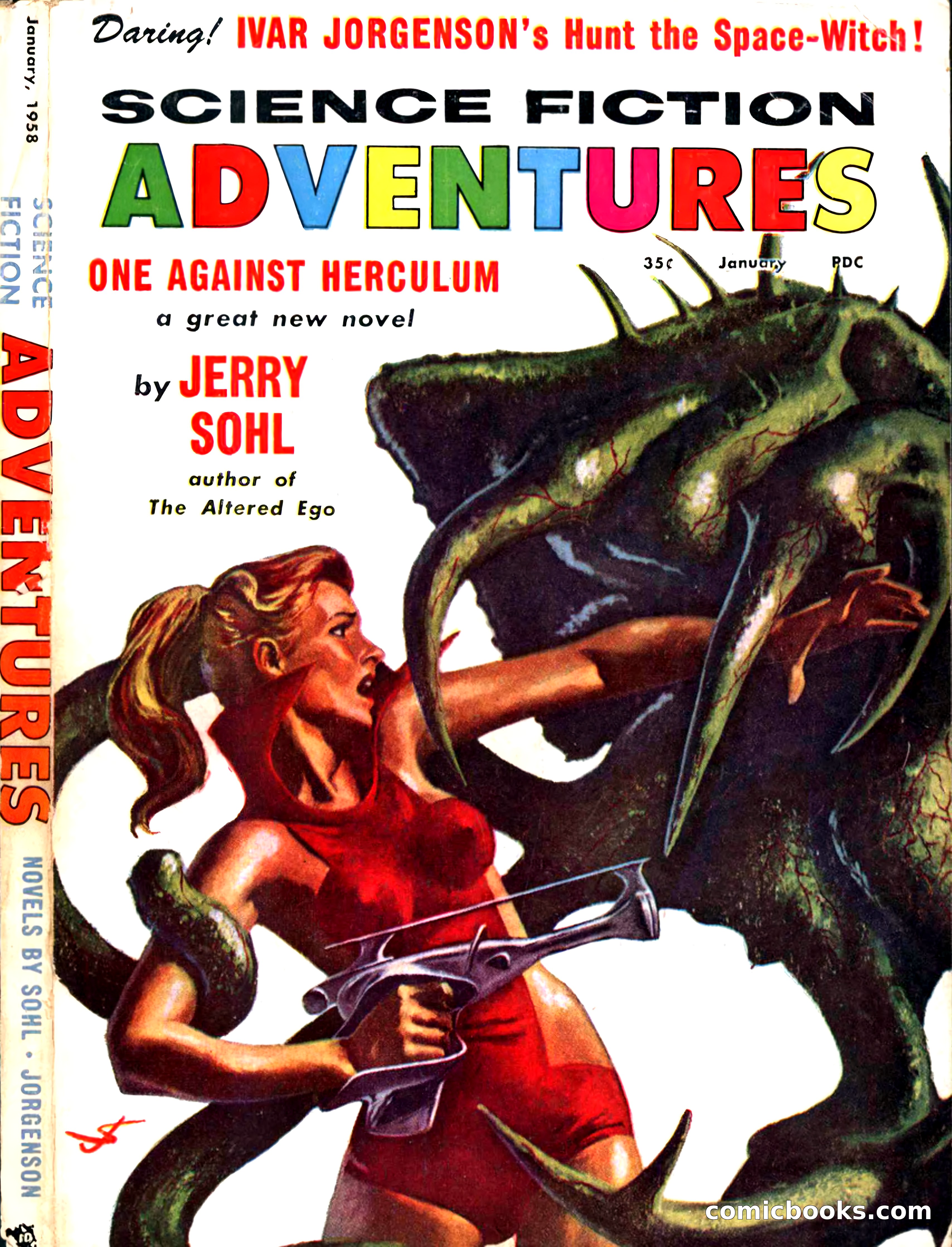 Science Fiction Adventures, January 1958