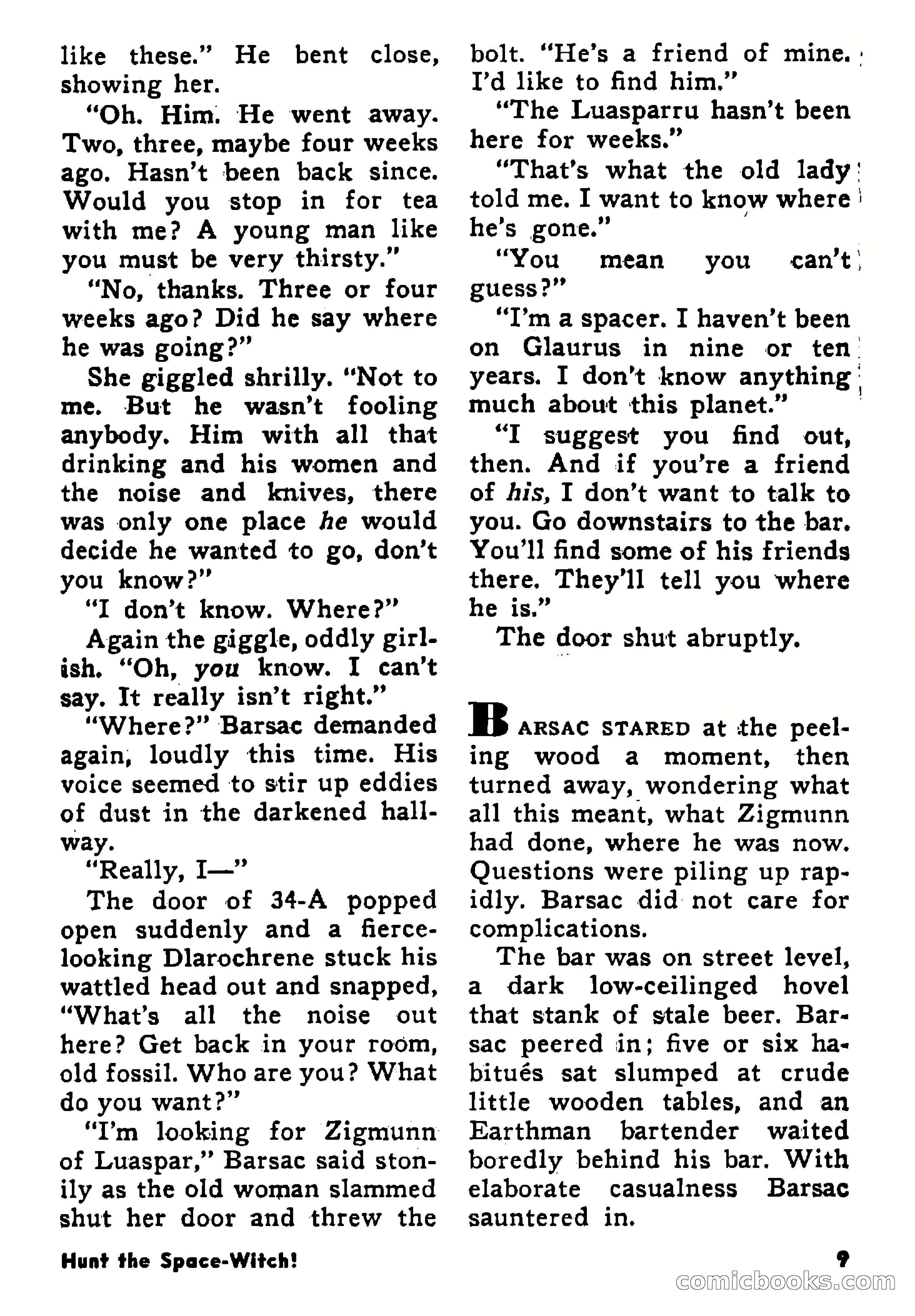 Science Fiction Adventures, January 1958 — page 9 of 133