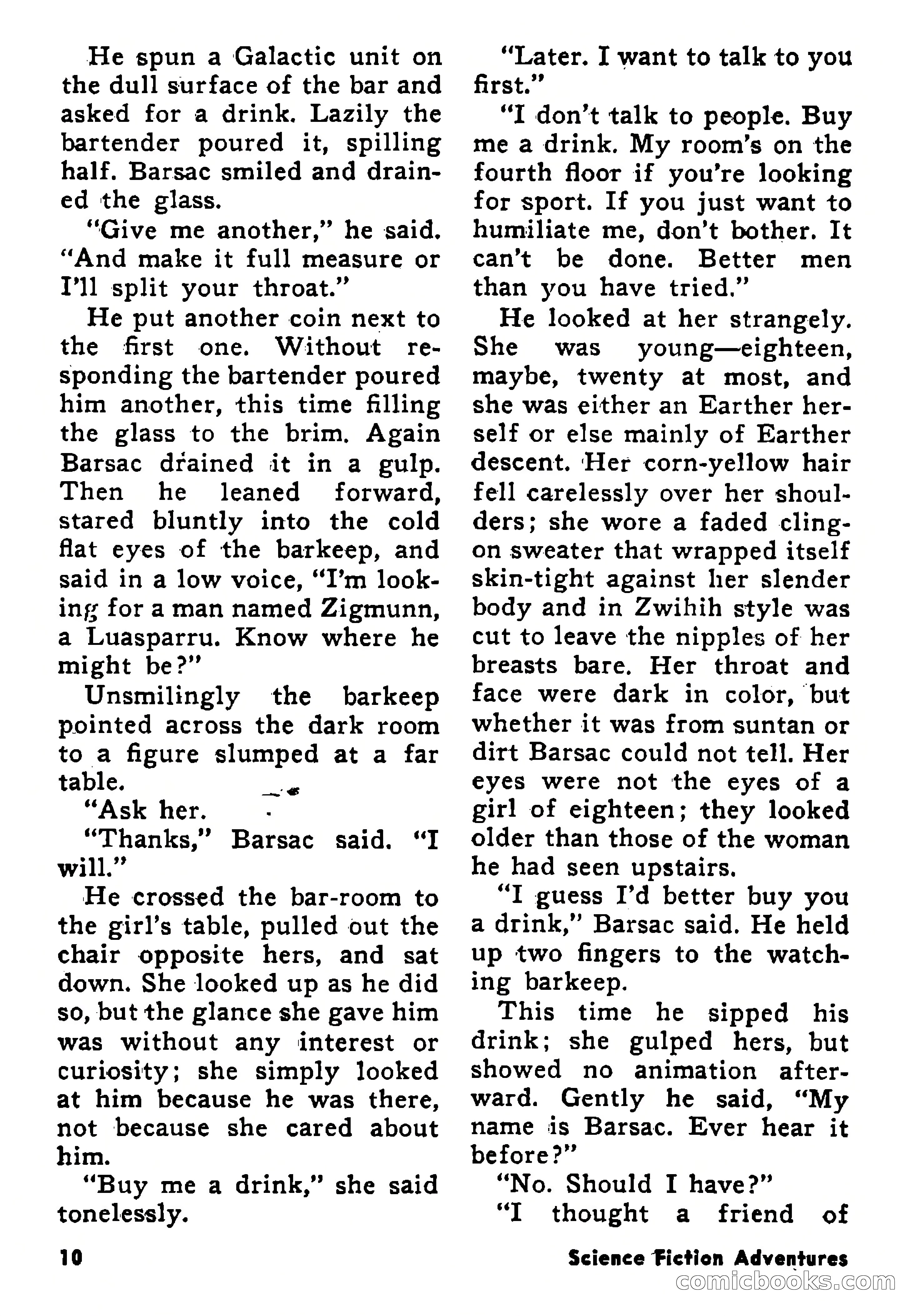 Science Fiction Adventures, January 1958 — page 10 of 133