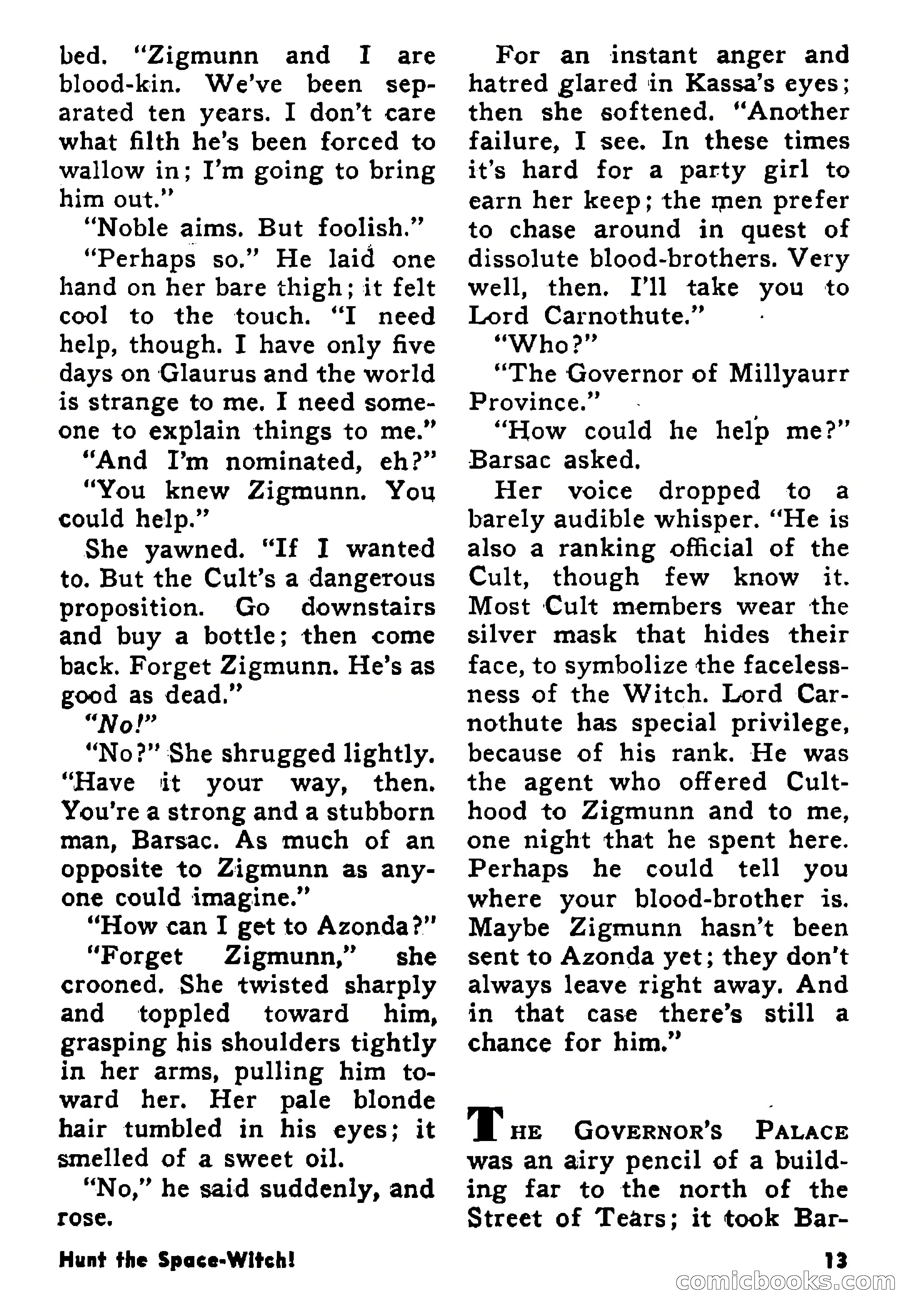Science Fiction Adventures, January 1958 — page 13 of 133