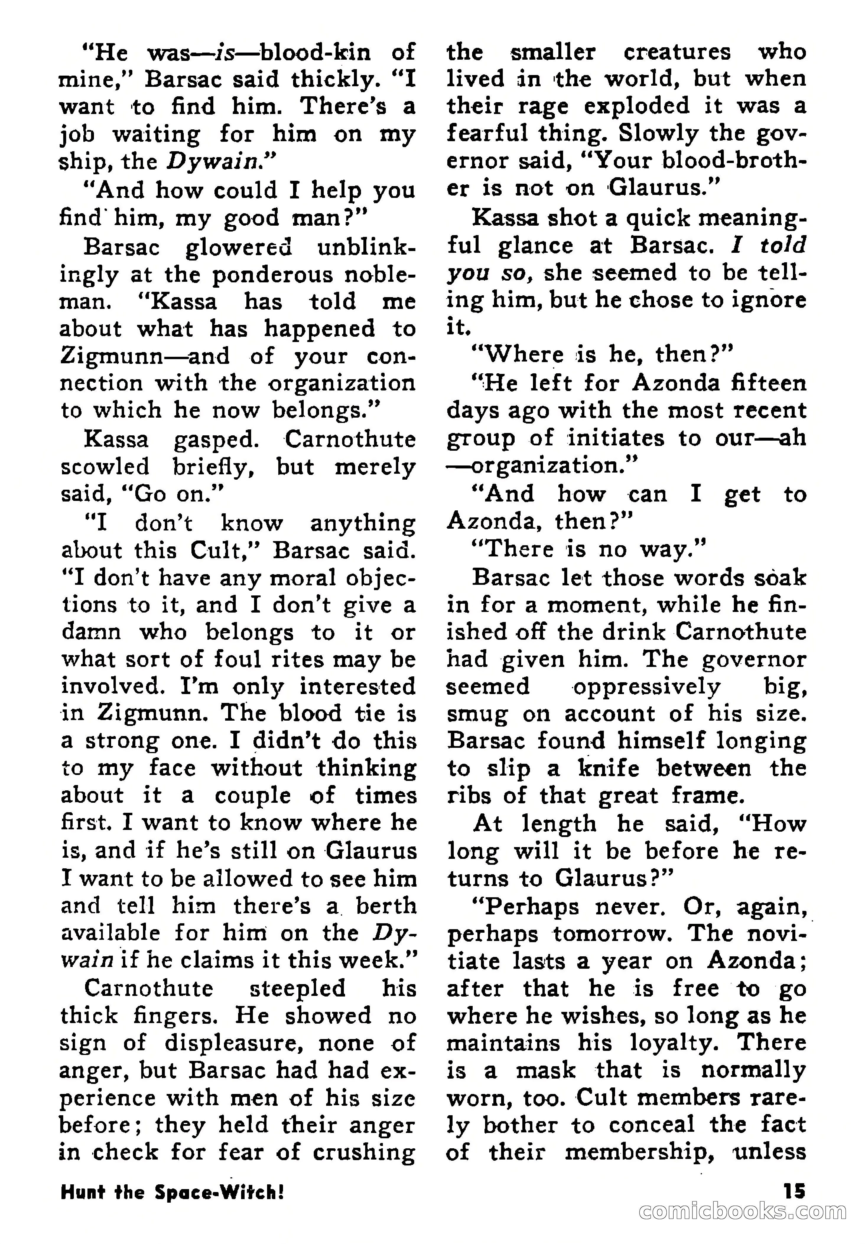 Science Fiction Adventures, January 1958 — page 15 of 133